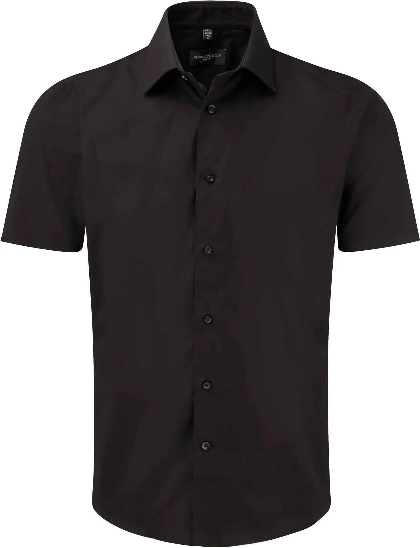Men's Short Sleeve Easy Care Fitted Shirt