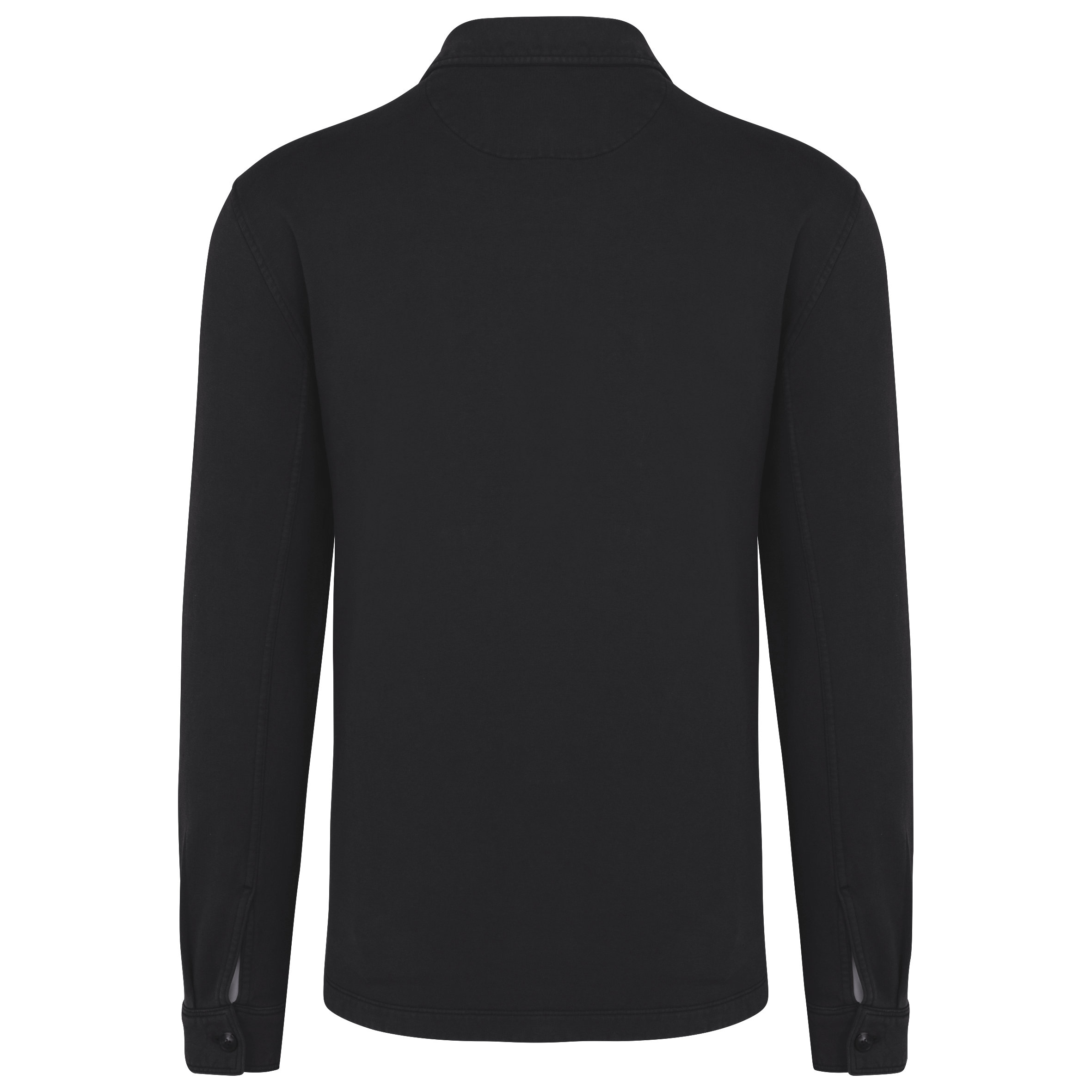 Umweltfreundliche Ausgewaschenes Herren Überhemd aus gebürstetem Molton