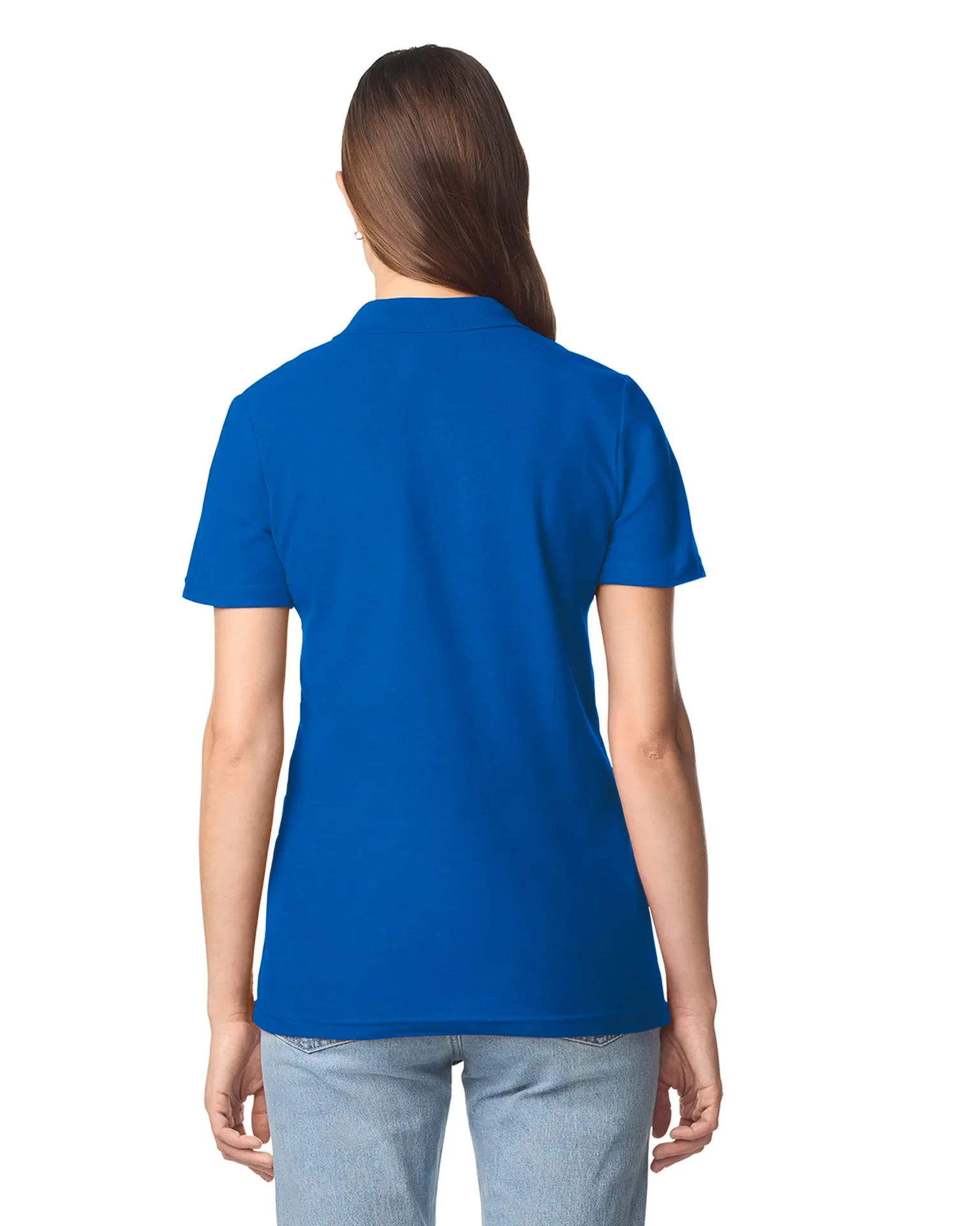 Softstyle Ladies' Double Piqué Polo Shirt