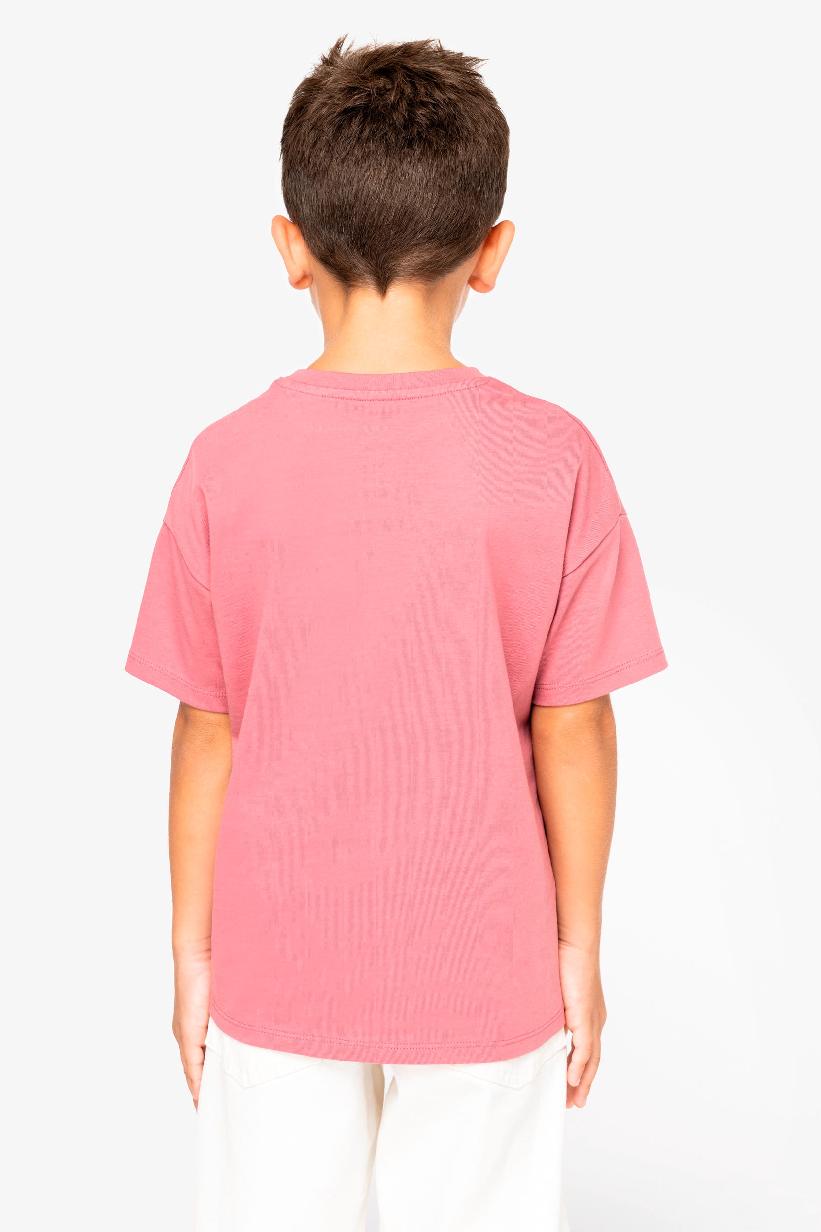 Umweltfreundliches T-Shirt mit hängenden Schultern für Kinder