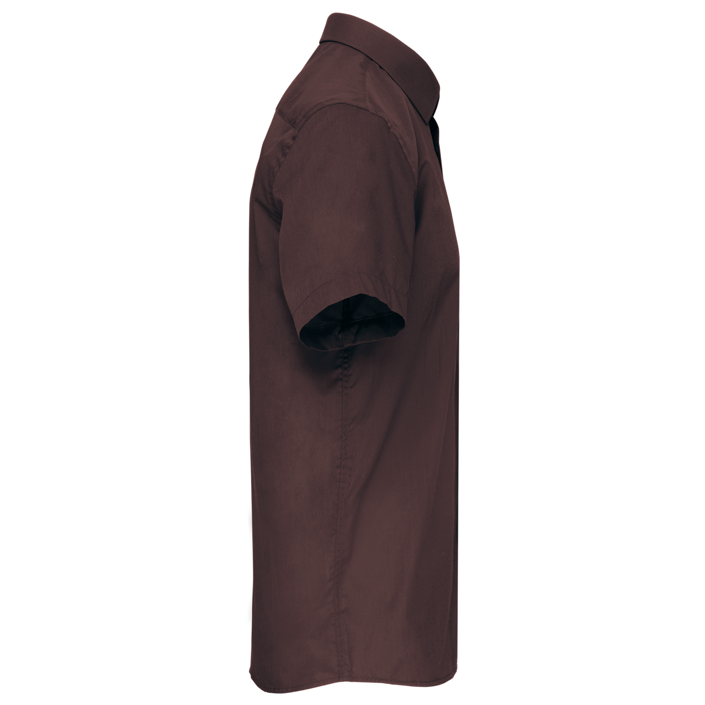 Popeline Kurzarmhemd Baumwollpolyester pflegeleicht für Herren