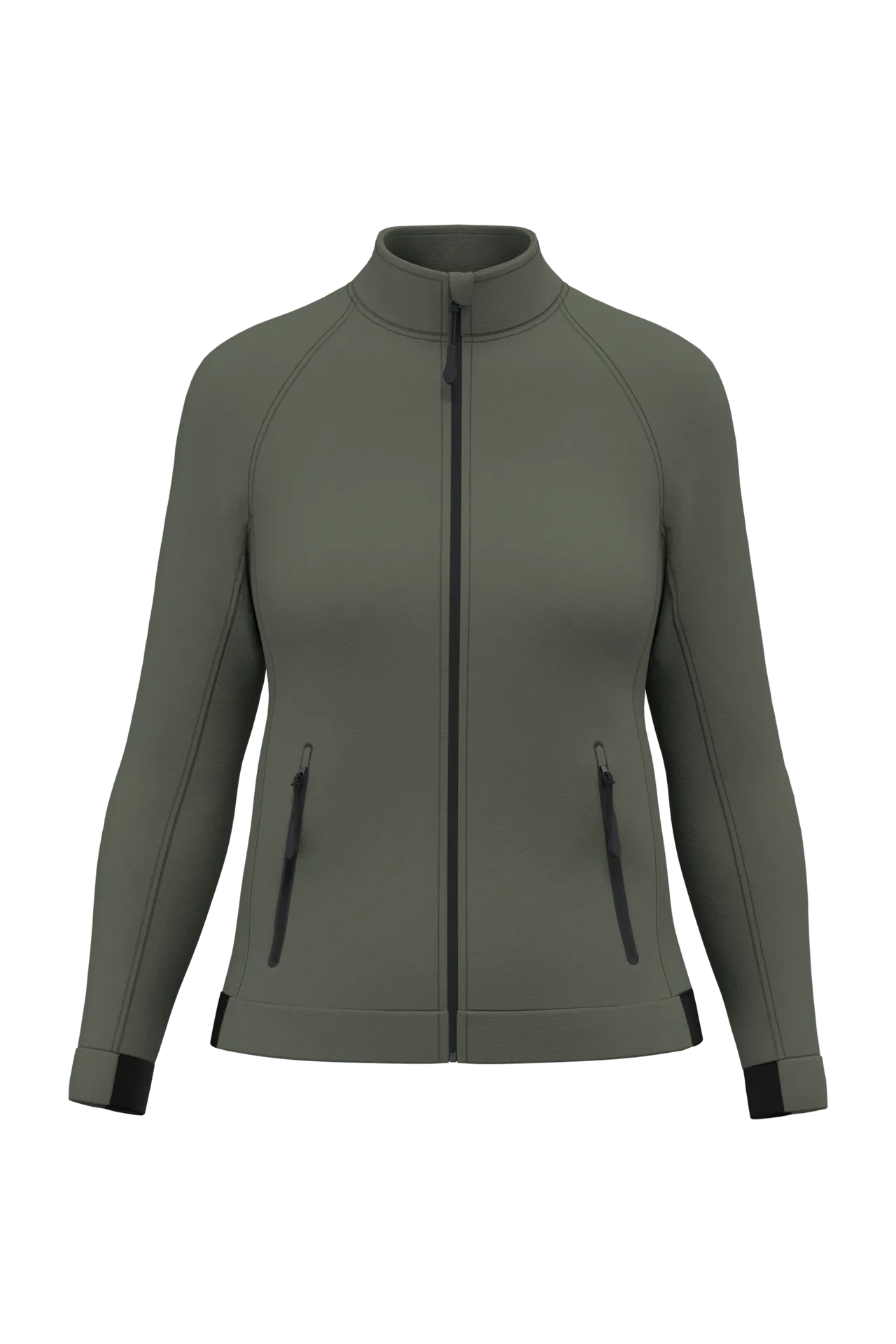 Damenjacke mit hochgeschlossenem Kragen