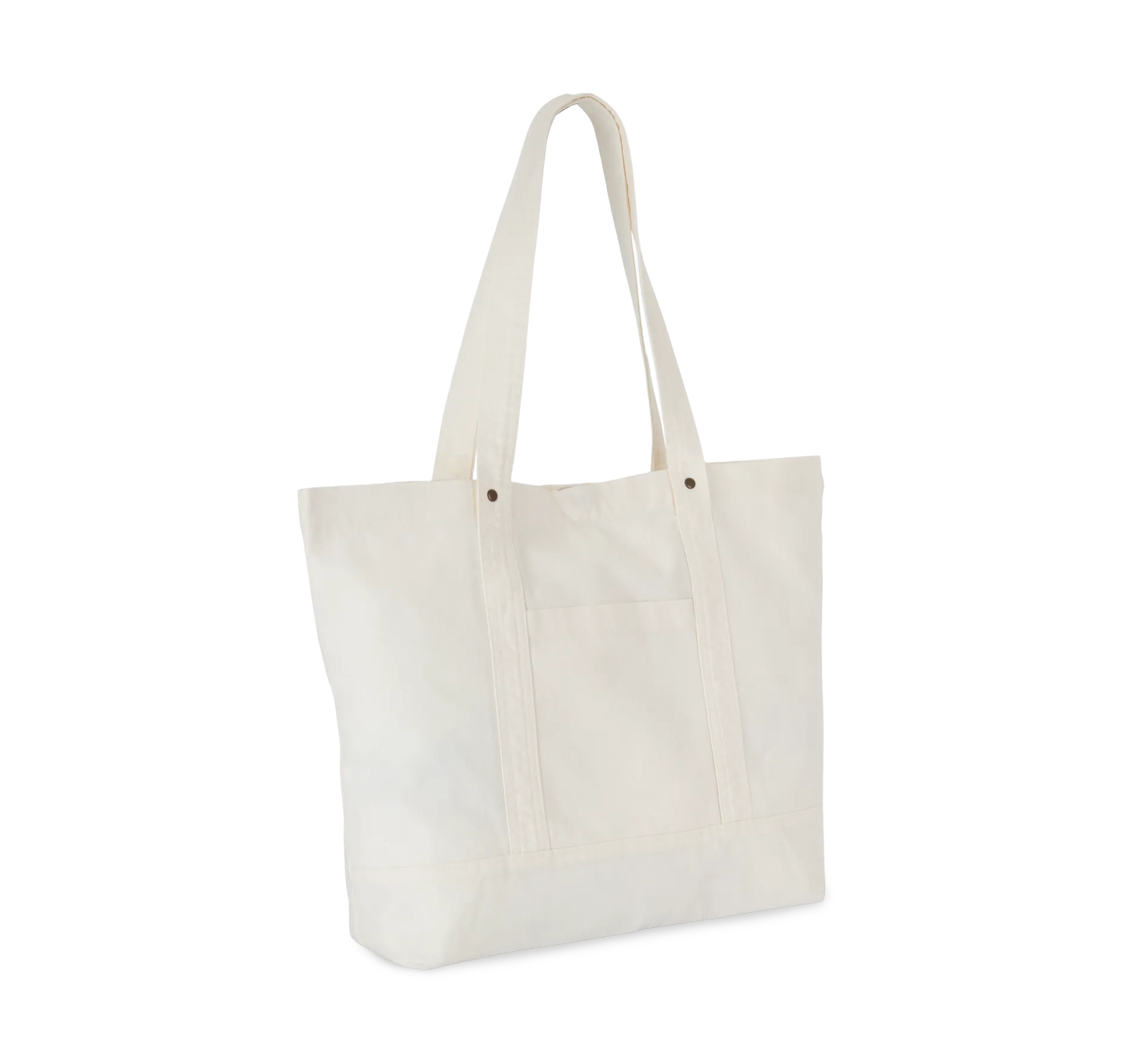 Große Shopping-Tasche mit Seitentasche