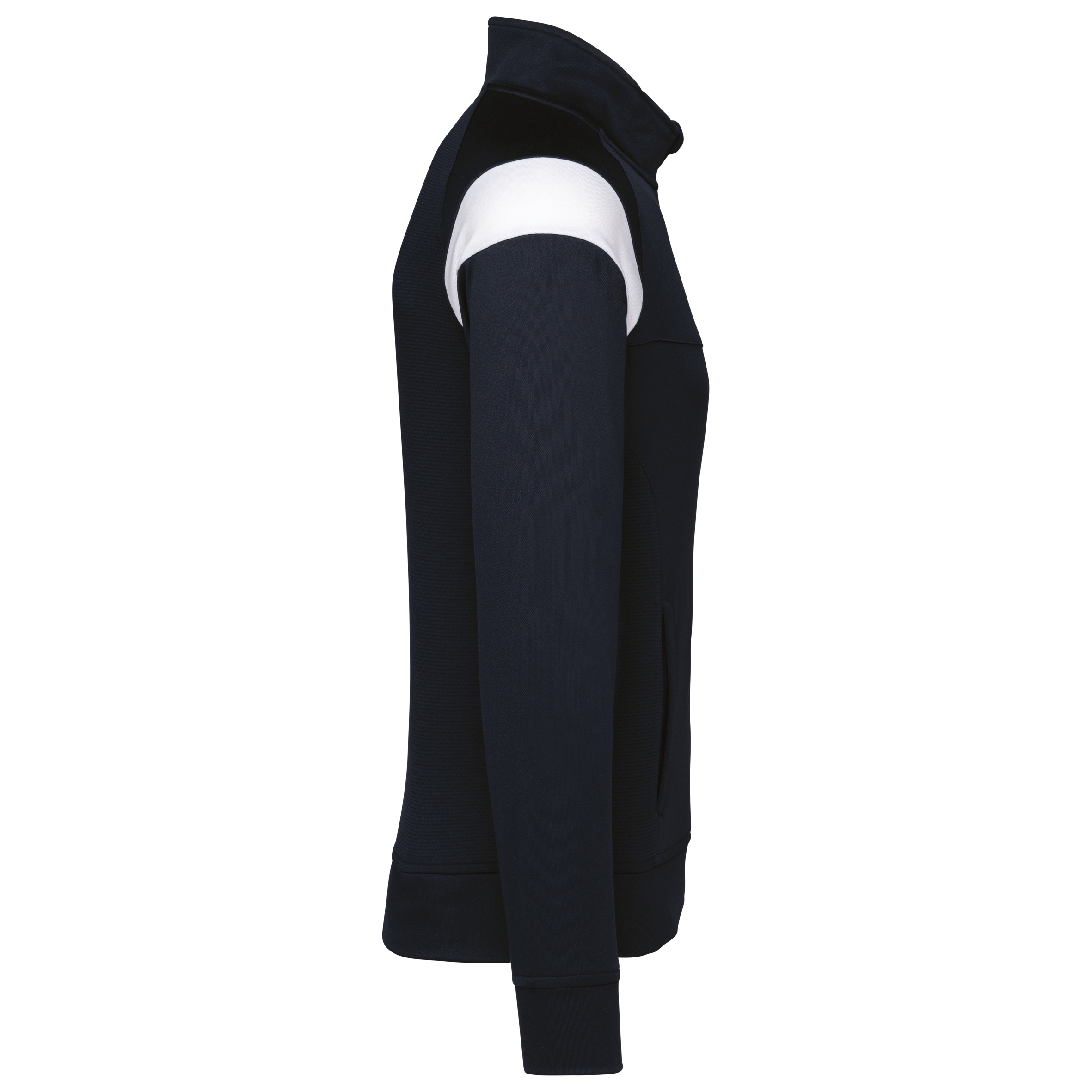 Unisex Trainings-Sweatshirt mit 1/4 Reißverschluss