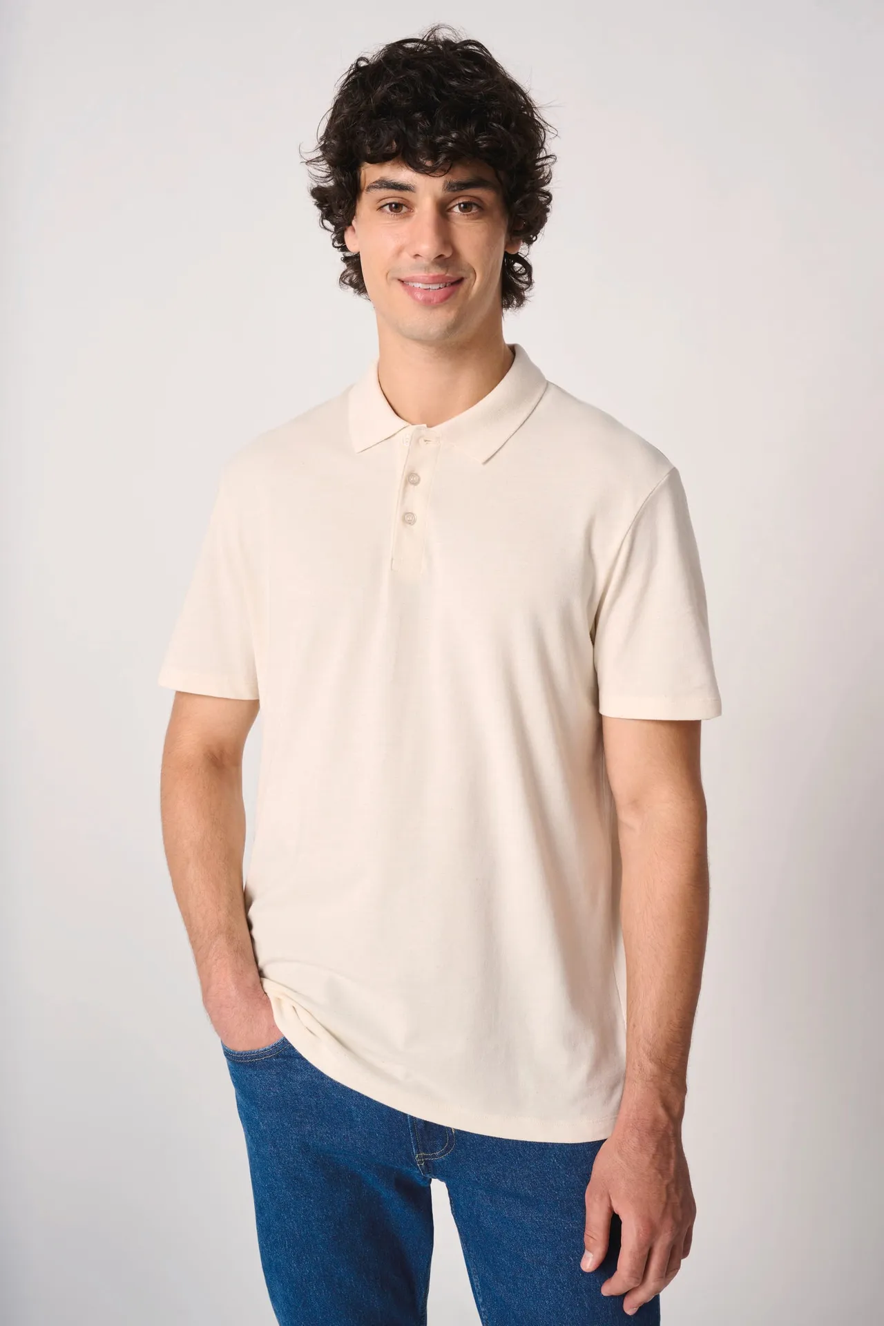 Herren Piqué-Poloshirt