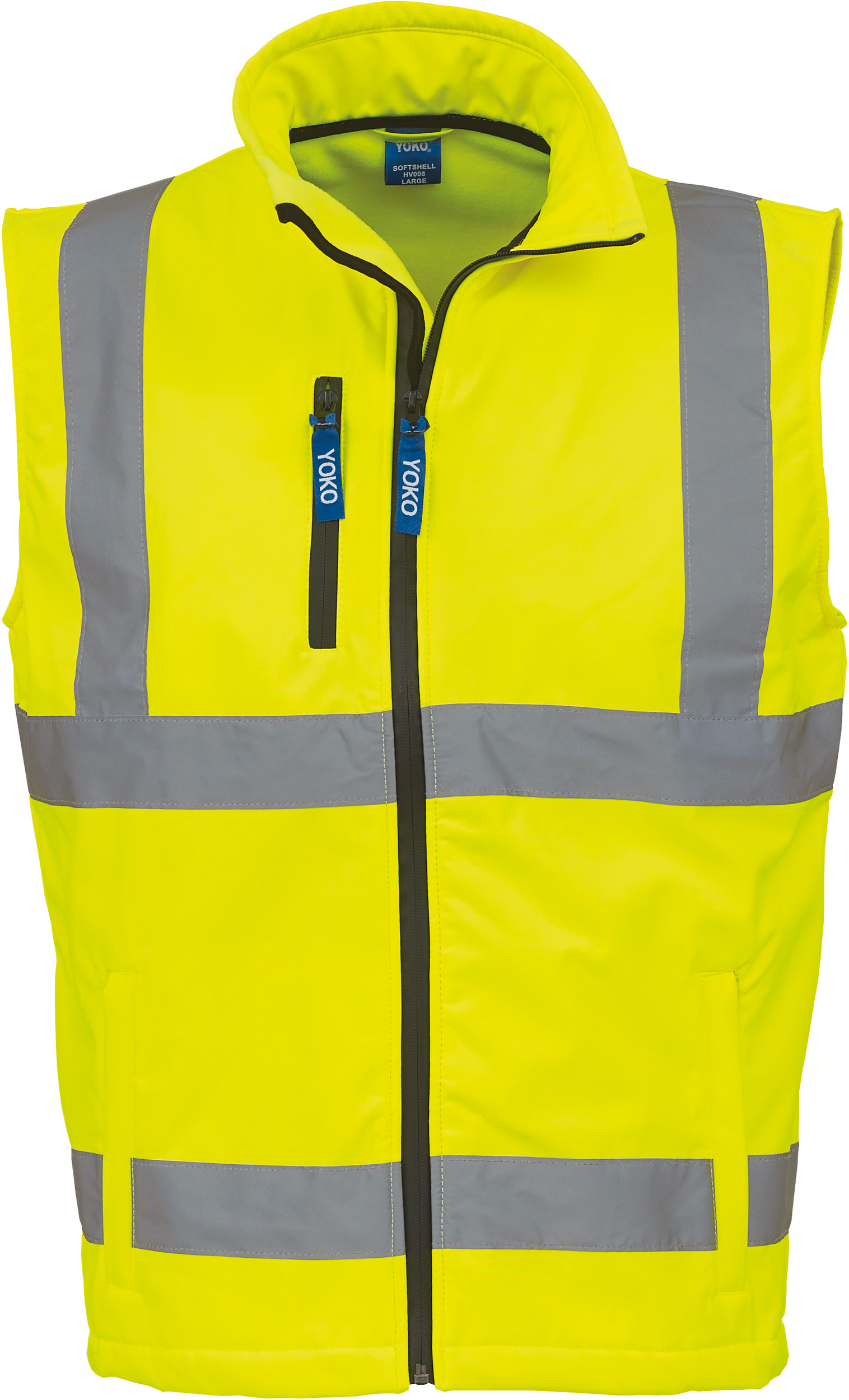 Hi-Vis Softshell Gilet