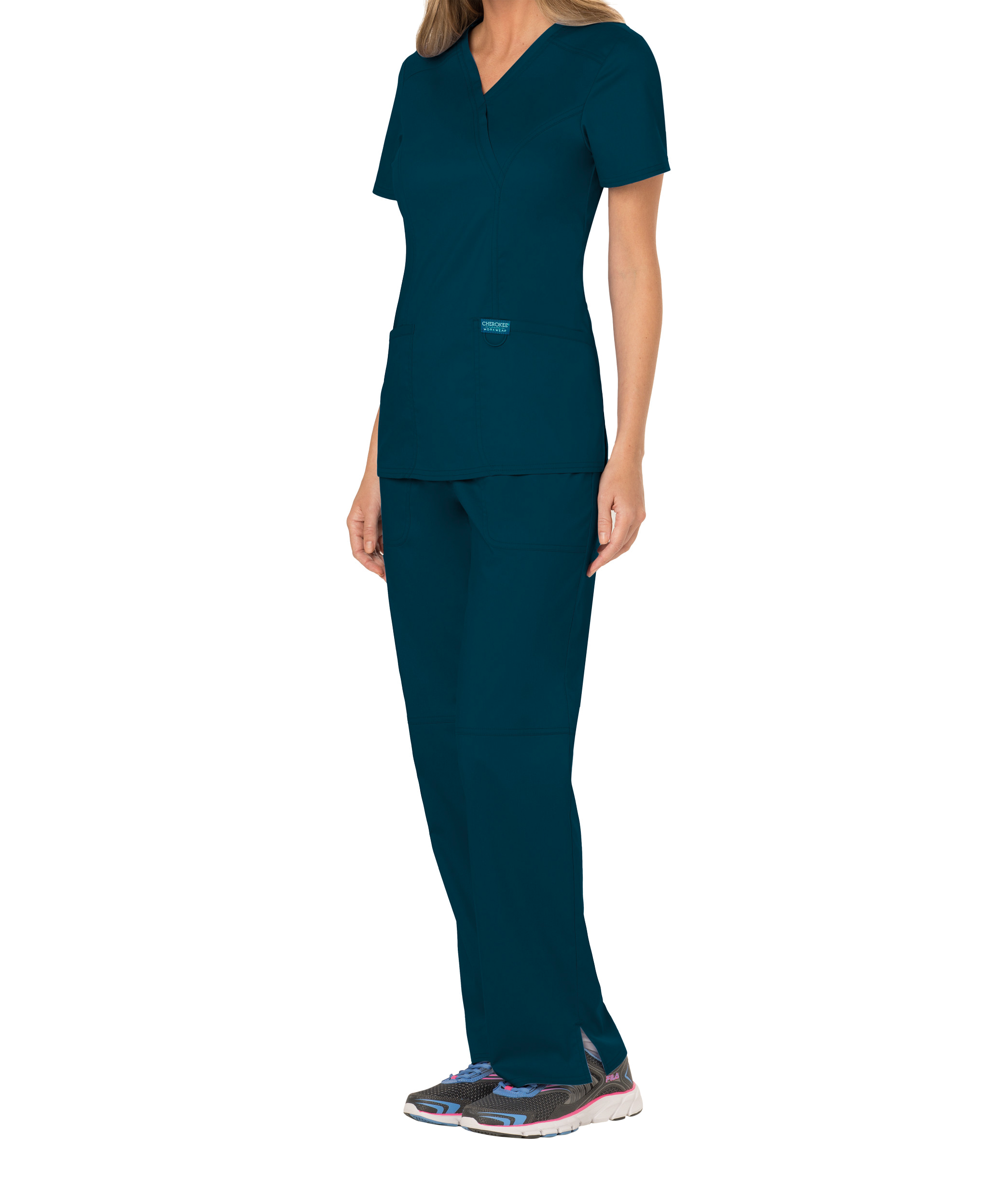 Oberteil in Wickeloptik, Damen