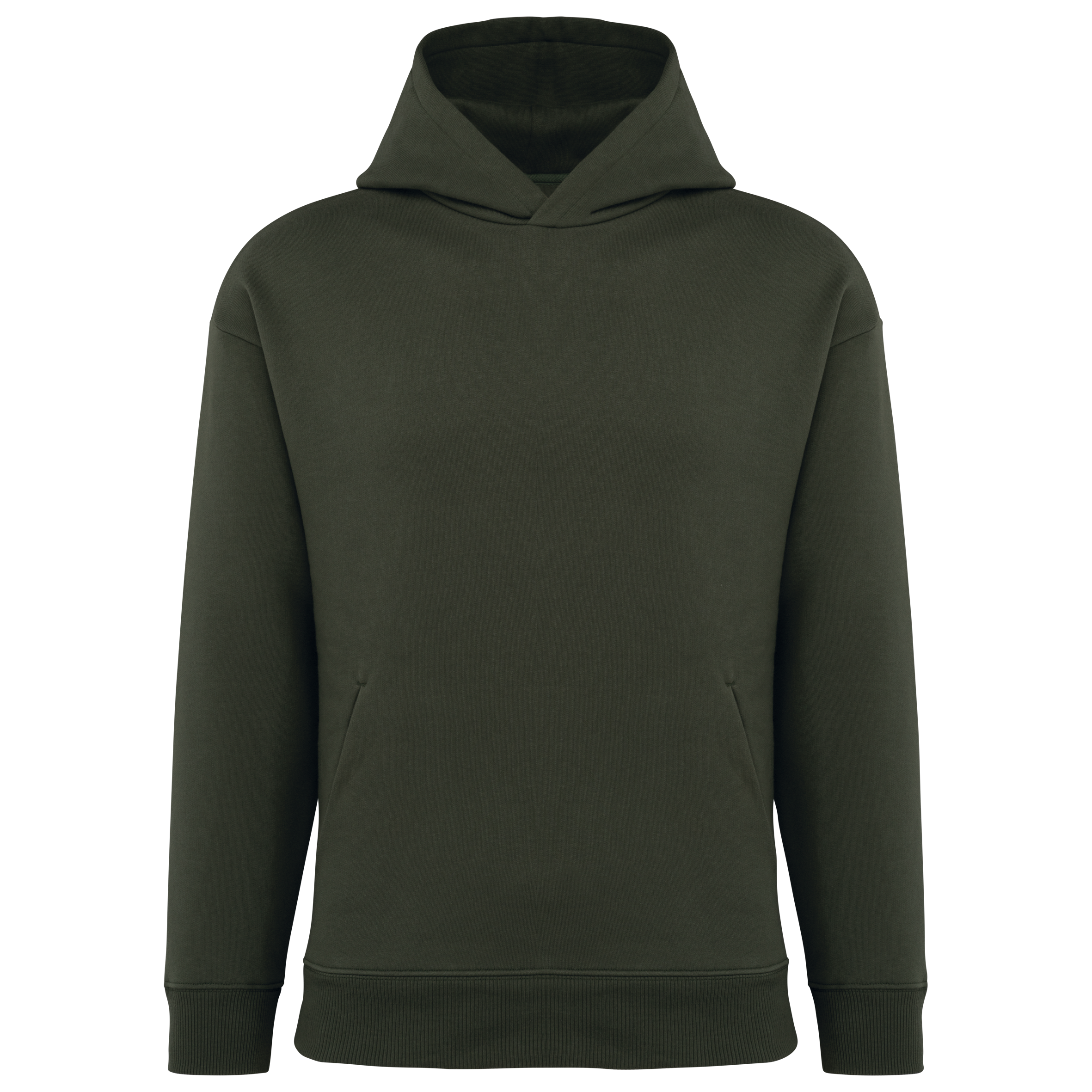 Umweltfreundliches Oversize Unisex-Kapuzensweatshirt