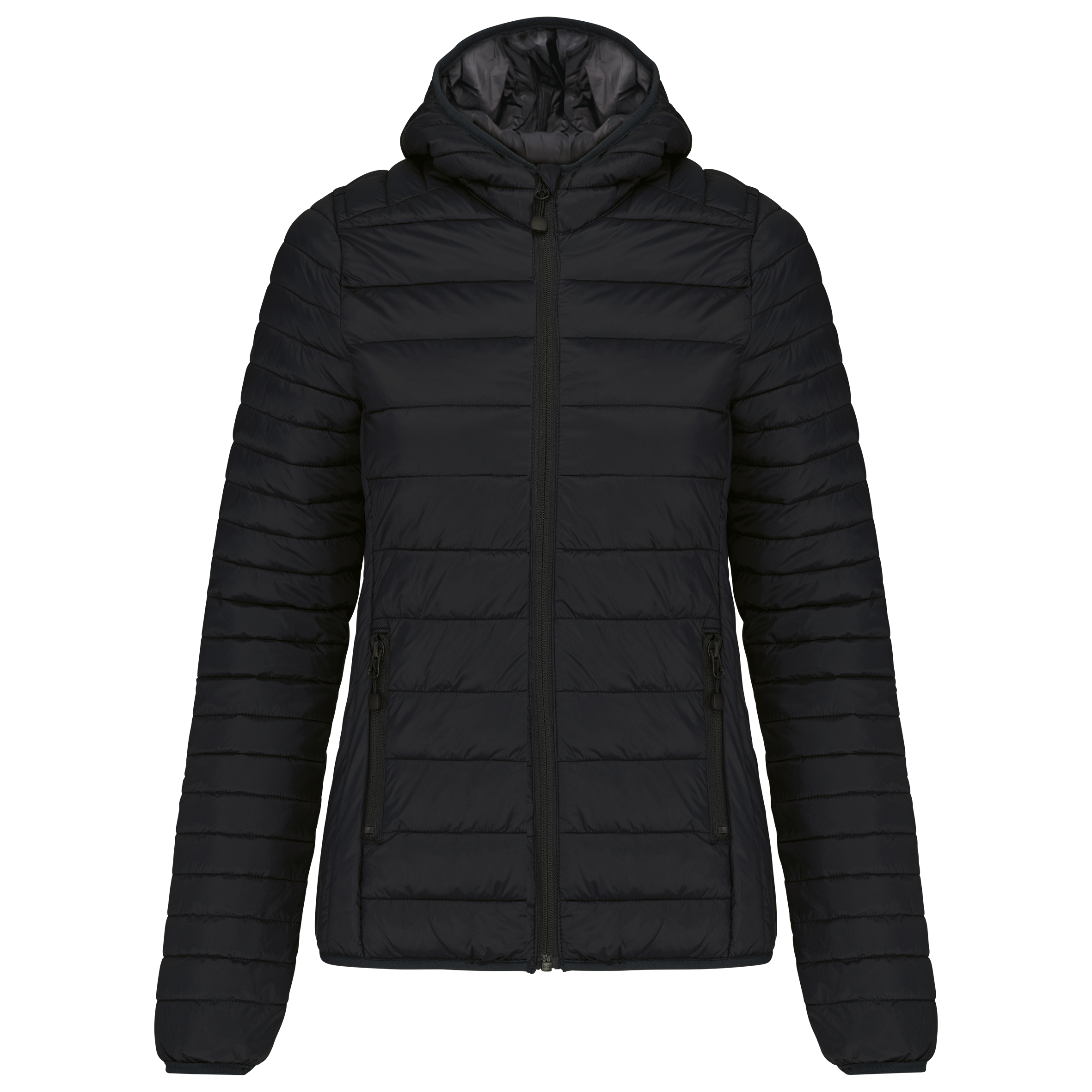 Leichte Damen-Steppjacke mit Kapuze
