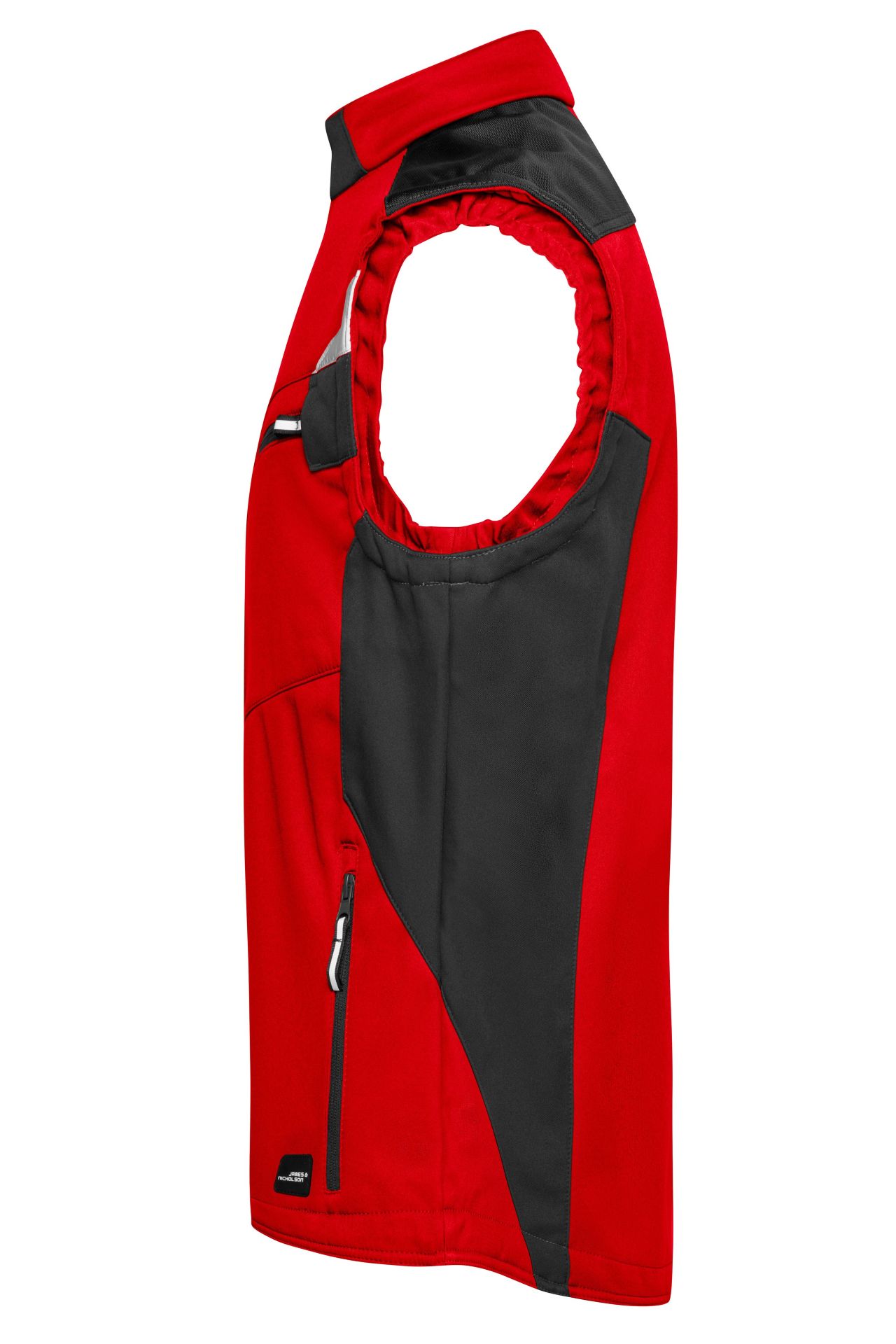 James & Nicholson JN845 – Funktionale Softshell-Arbeitsweste mit CORDURA®