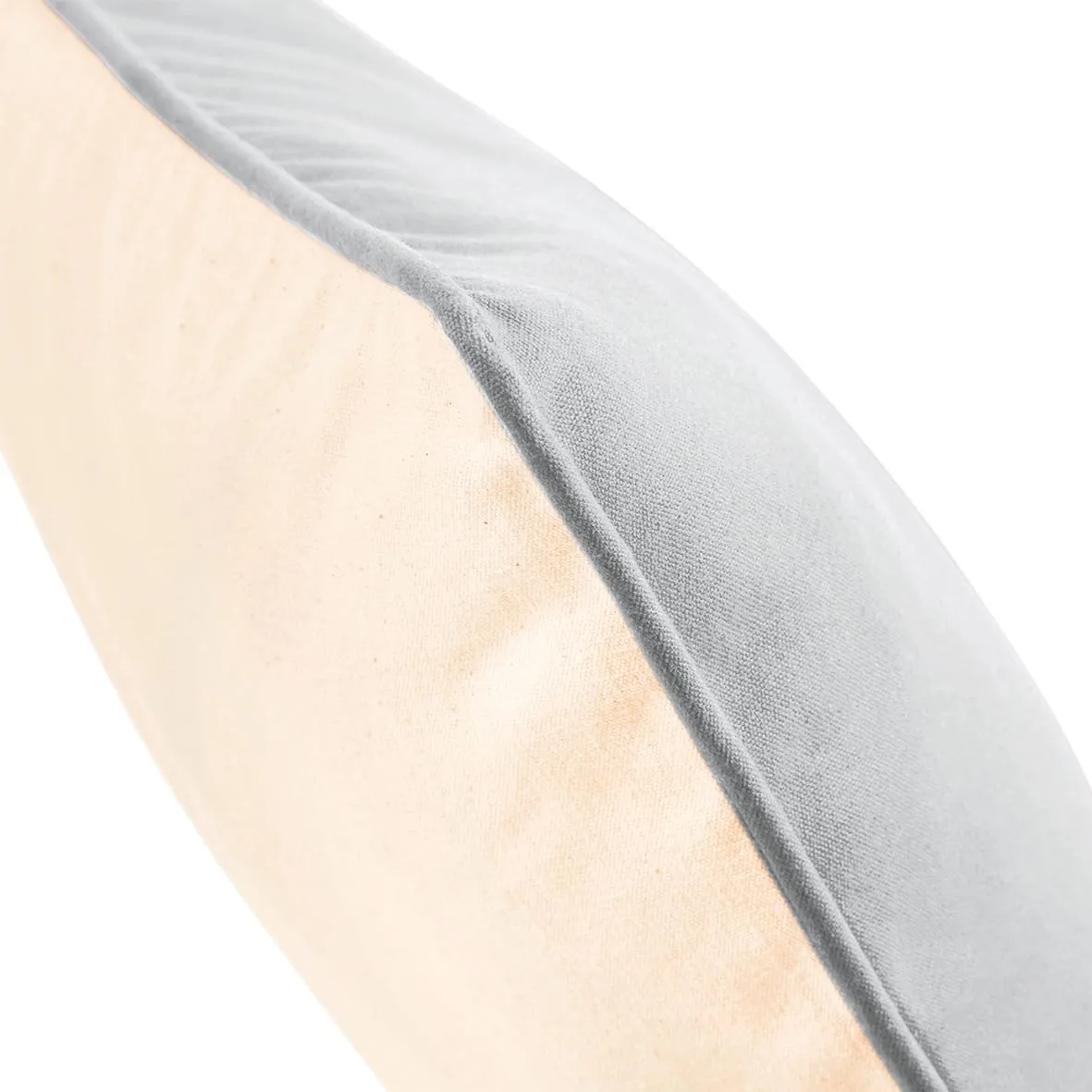 Kissenbezug mit Paspelsaum