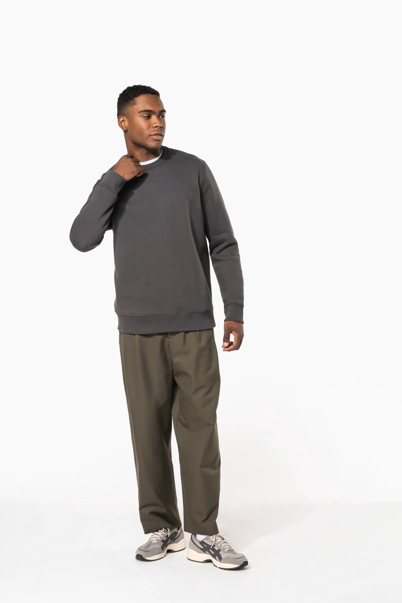 Sweatshirt Rundhalsausschnitt