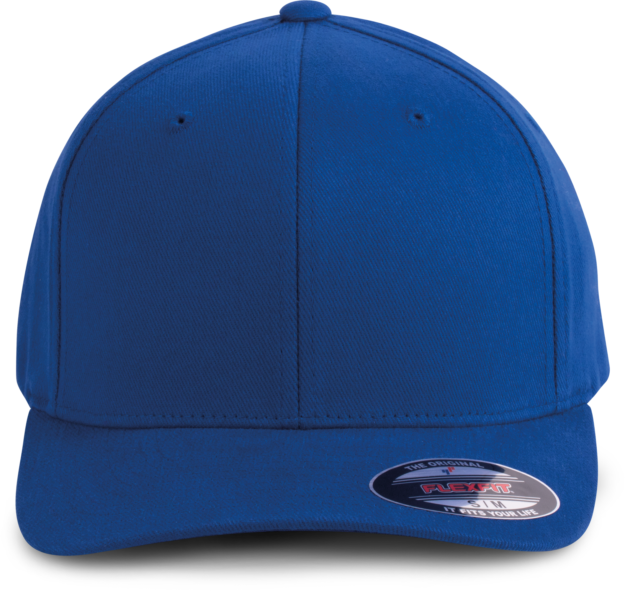 6-Panel Flexfit  Schirmmütze - Gebürstete Baumwolle