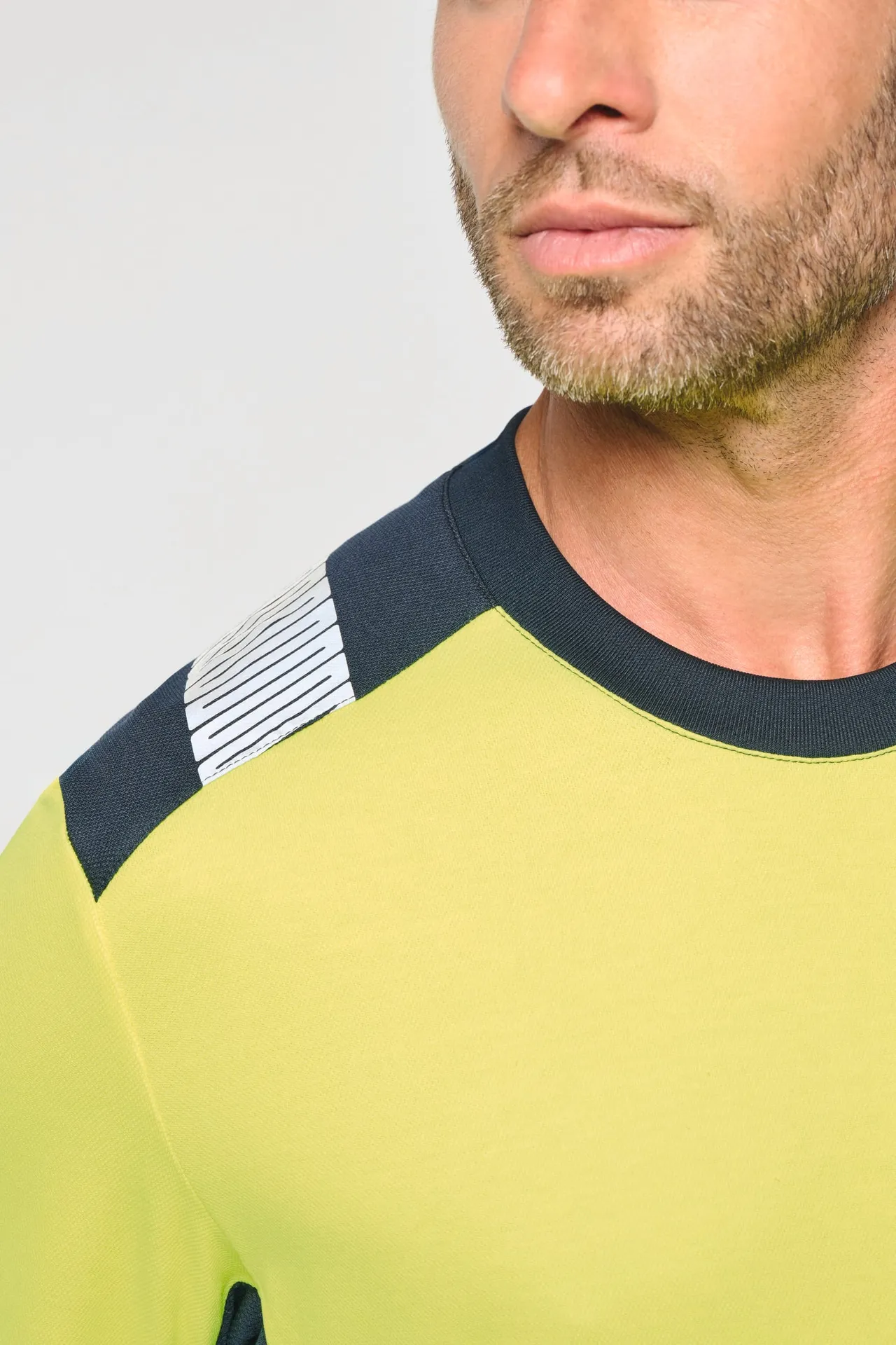 Recyceltes Sicherheits-T-Shirt mit langen Ärmeln