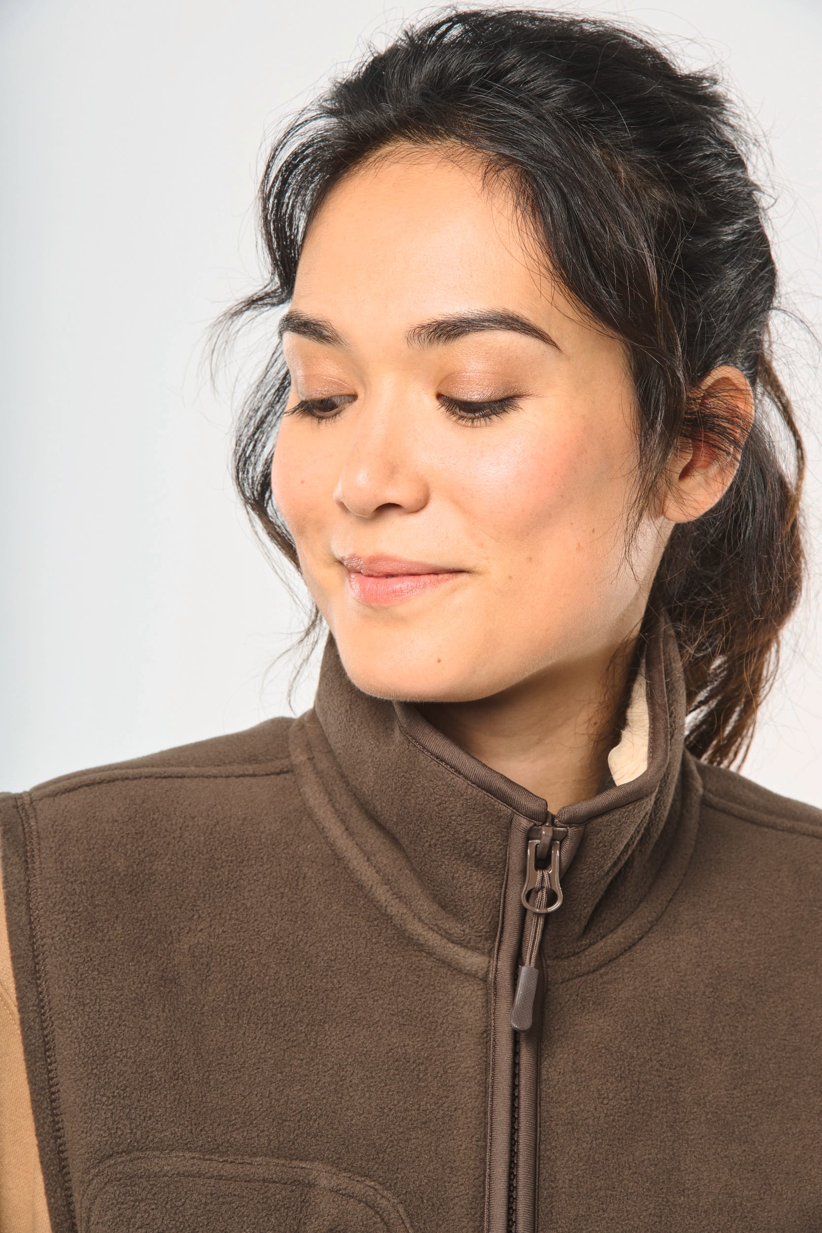 Bodywärmer aus Fleece mit Sherpa-Innenseite, Unisex Bodywärmer aus Fleece mit Sherpa-Innenseite, Unisex