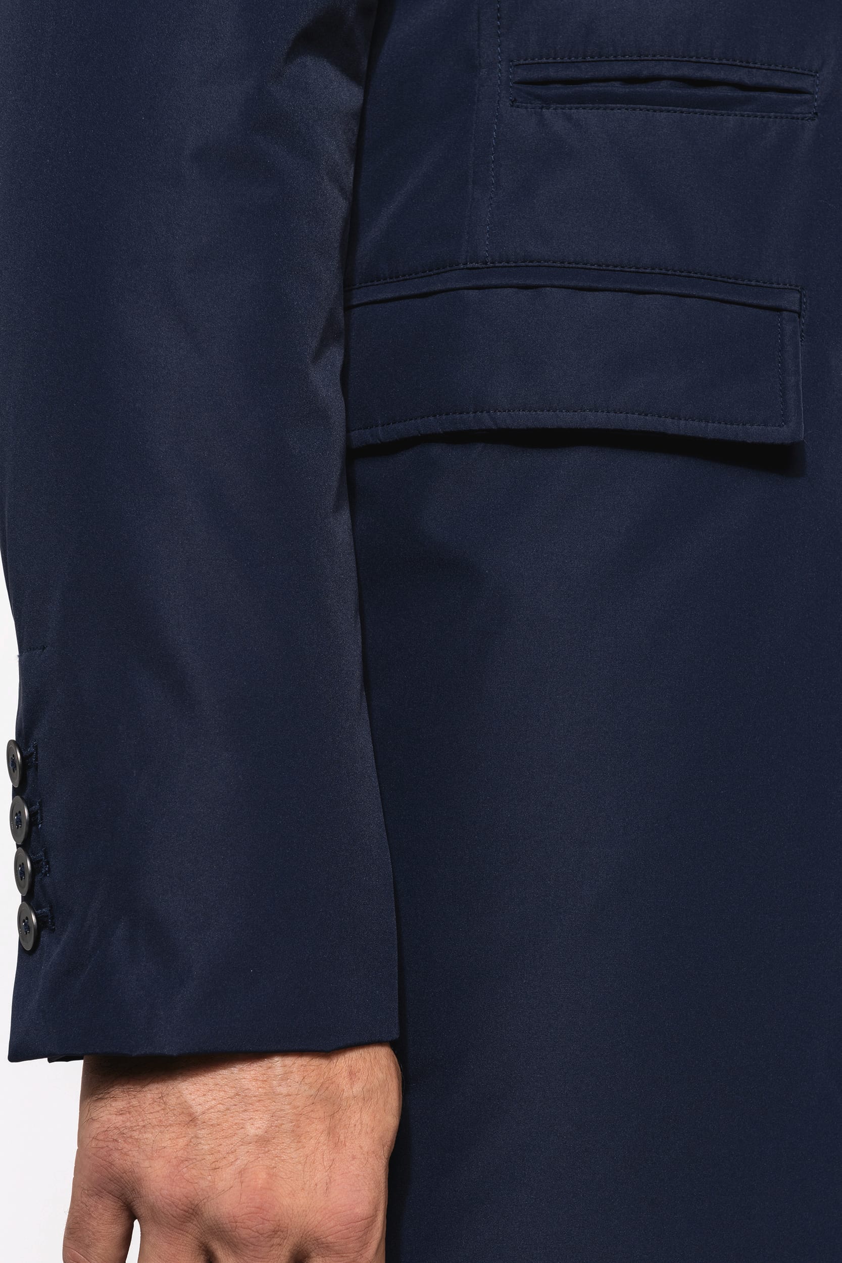 Strukturierter Herren-Trenchcoat