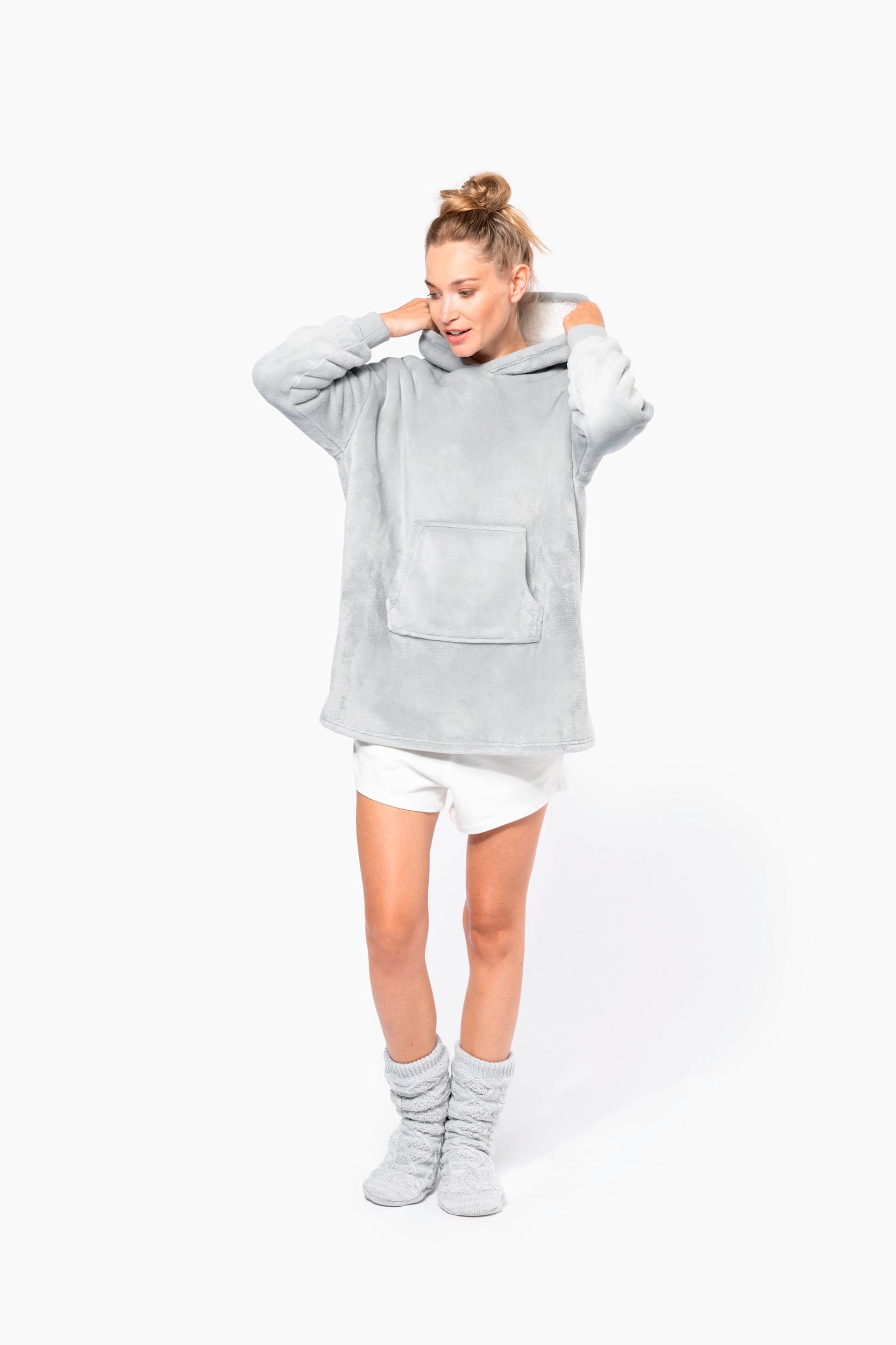 Lounge-Socke mit Sherpafutter