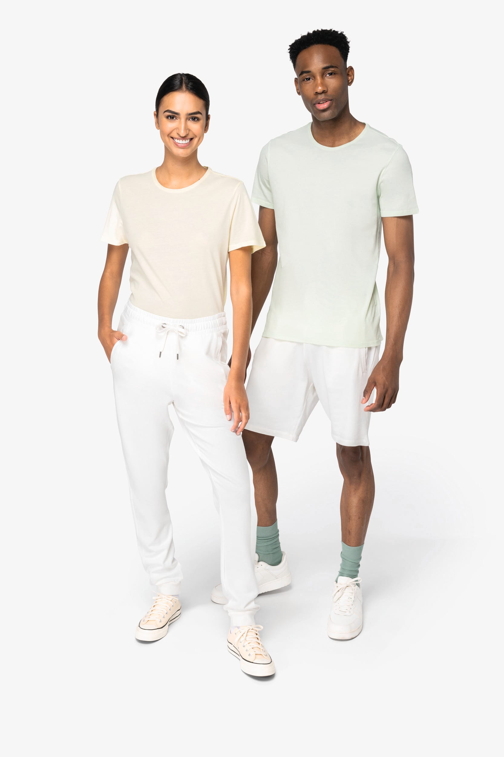 Umweltfreundliches ausgewaschenes Unisex-T-Shirt