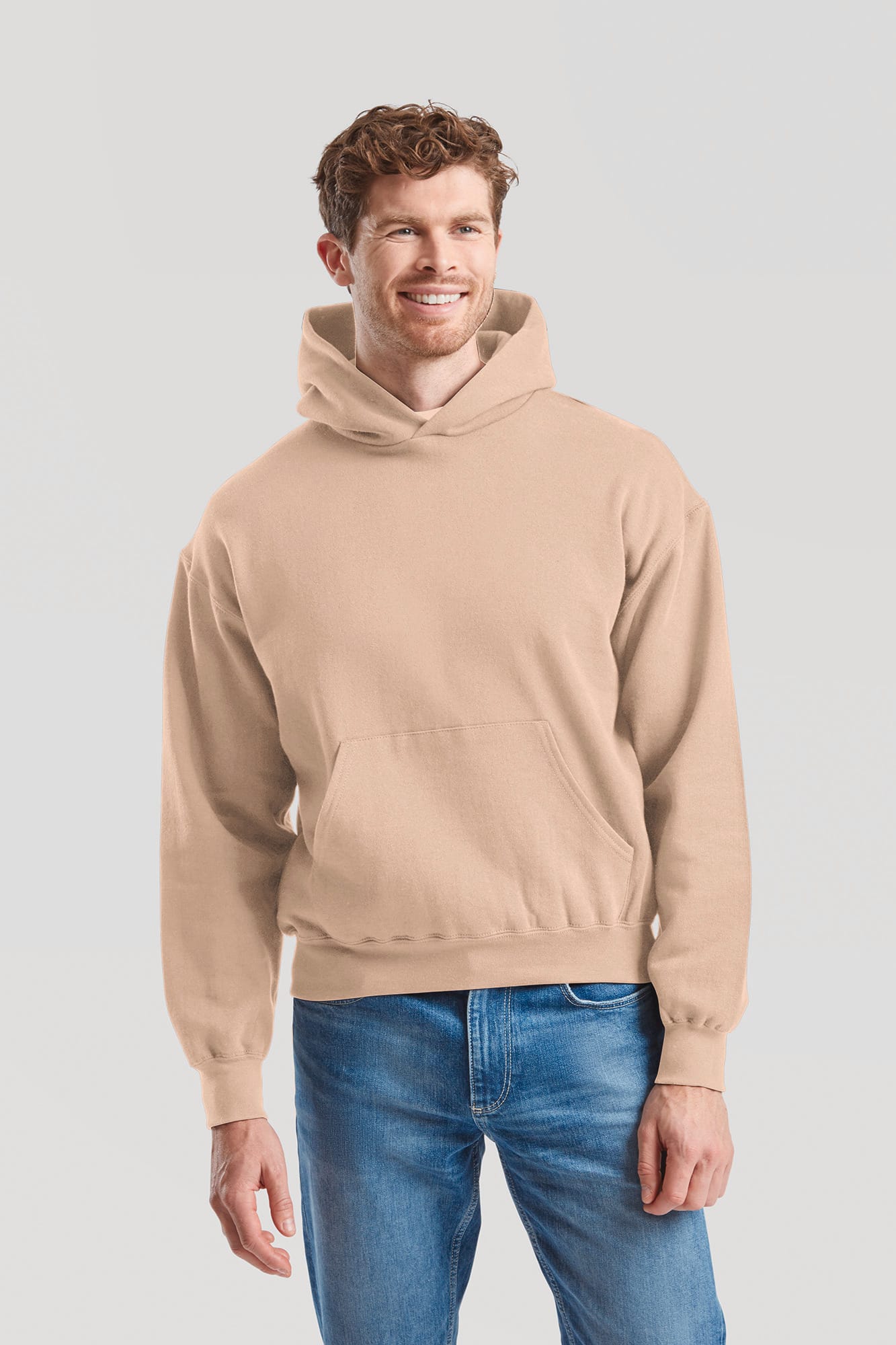 Mann Baumwolle Kapuzen-Sweatshirt