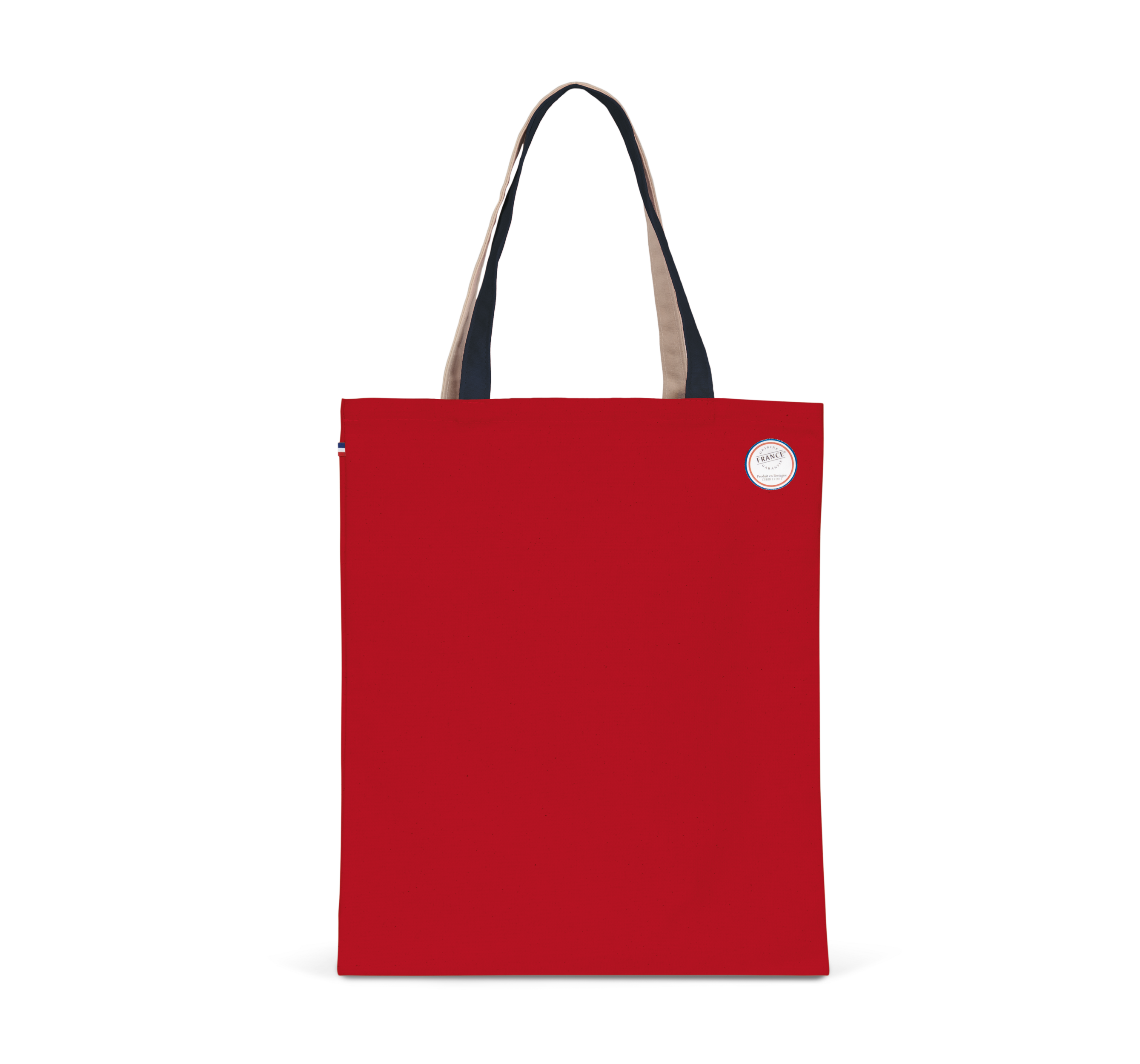 Dreifarbige Shoppingtasche Dreifarbige Shoppingtasche