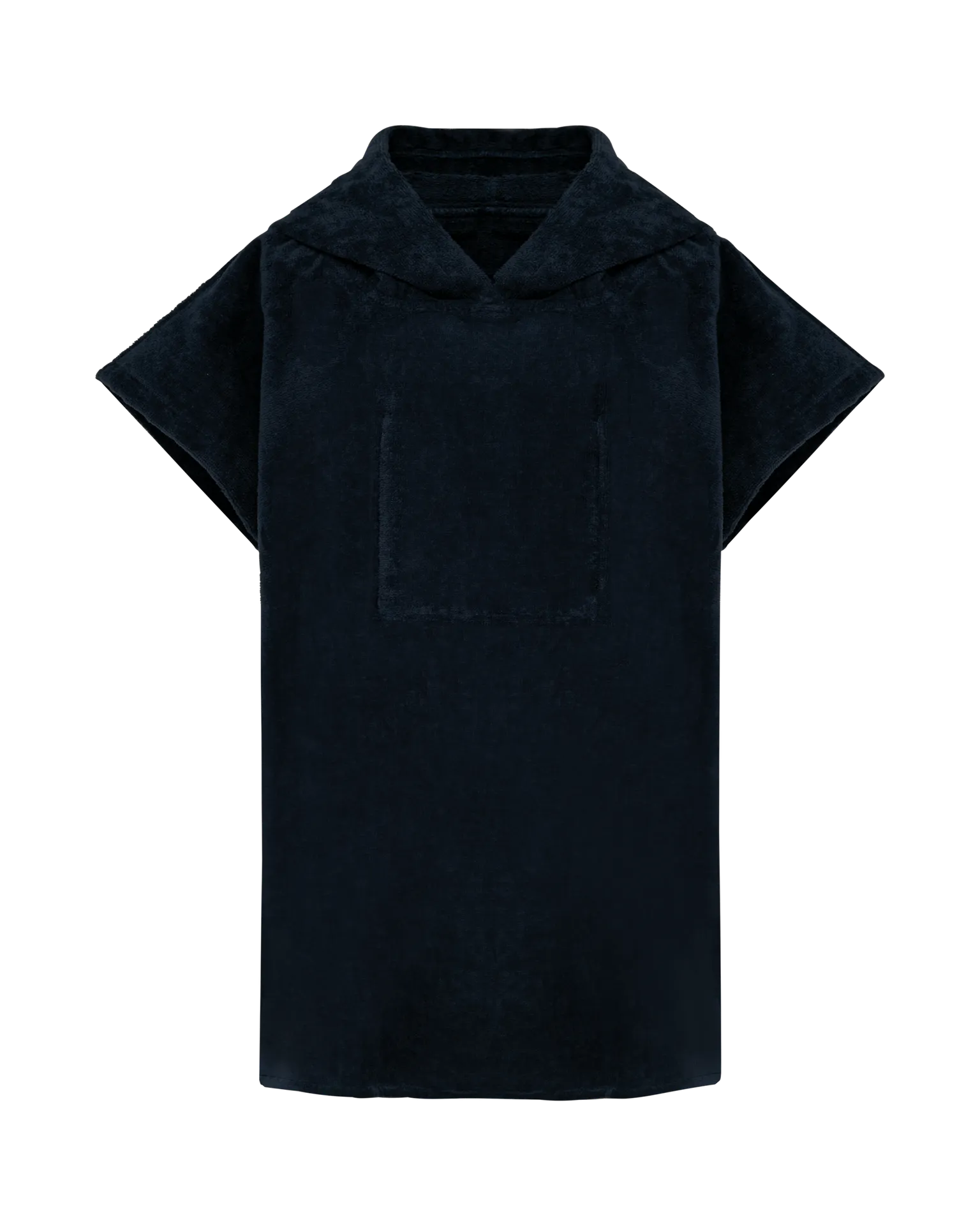 Kinder-Frottee-Poncho mit Kapuze