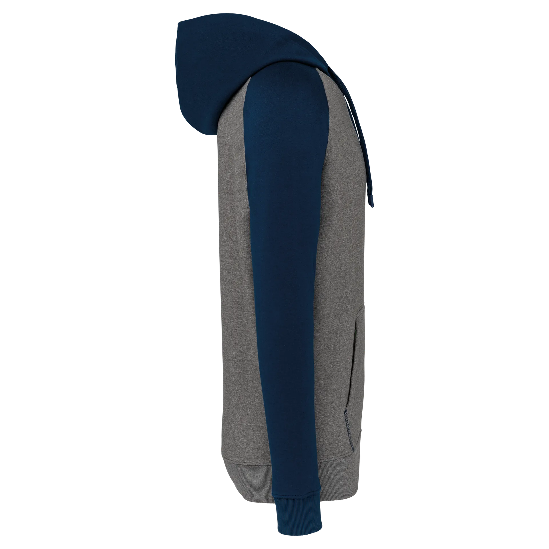 Zweifarbiges Kapuzensweatshirt für Erwachsene