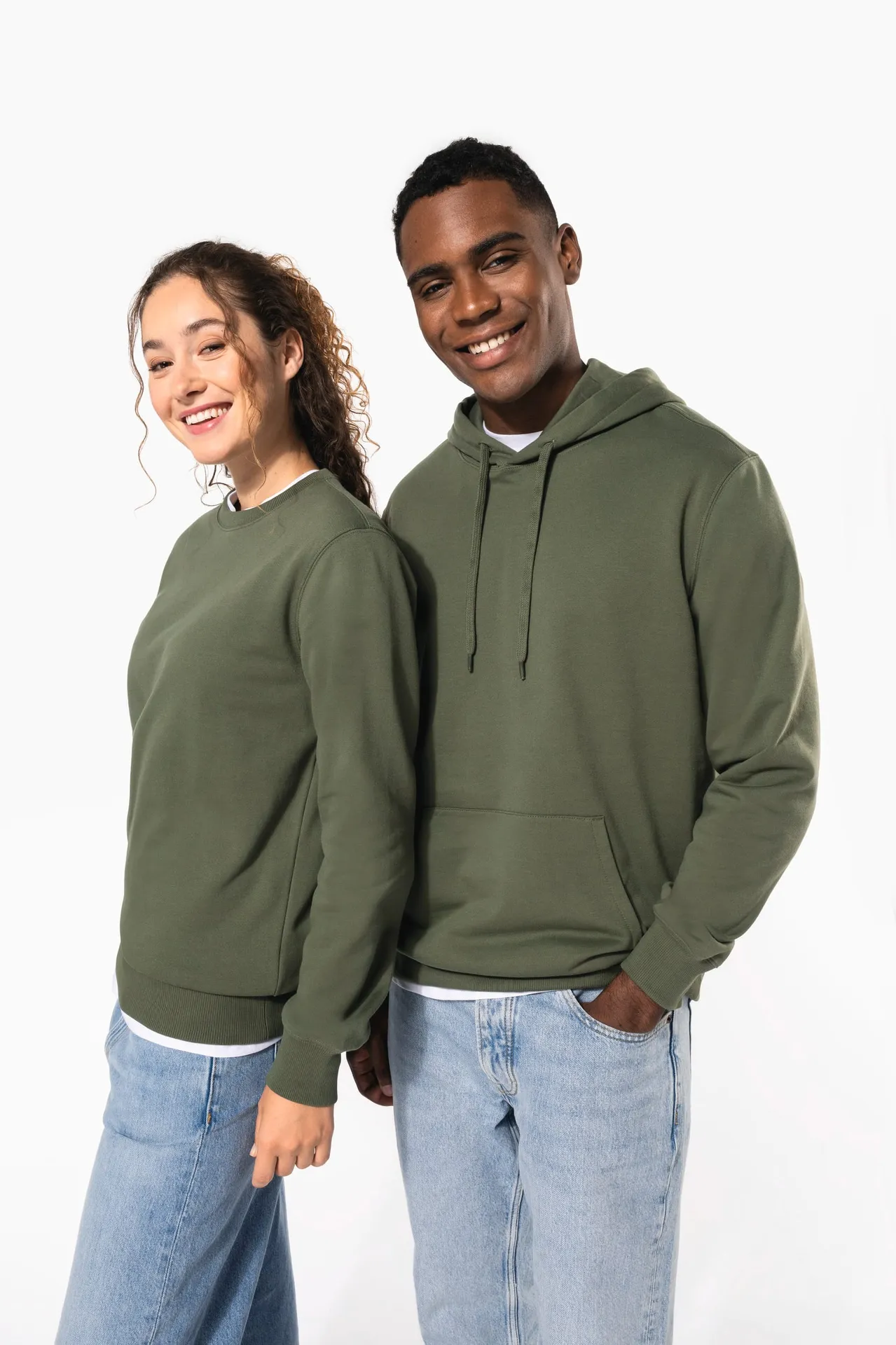 Recyceltes Unisex-Sweatshirt der Hoodie