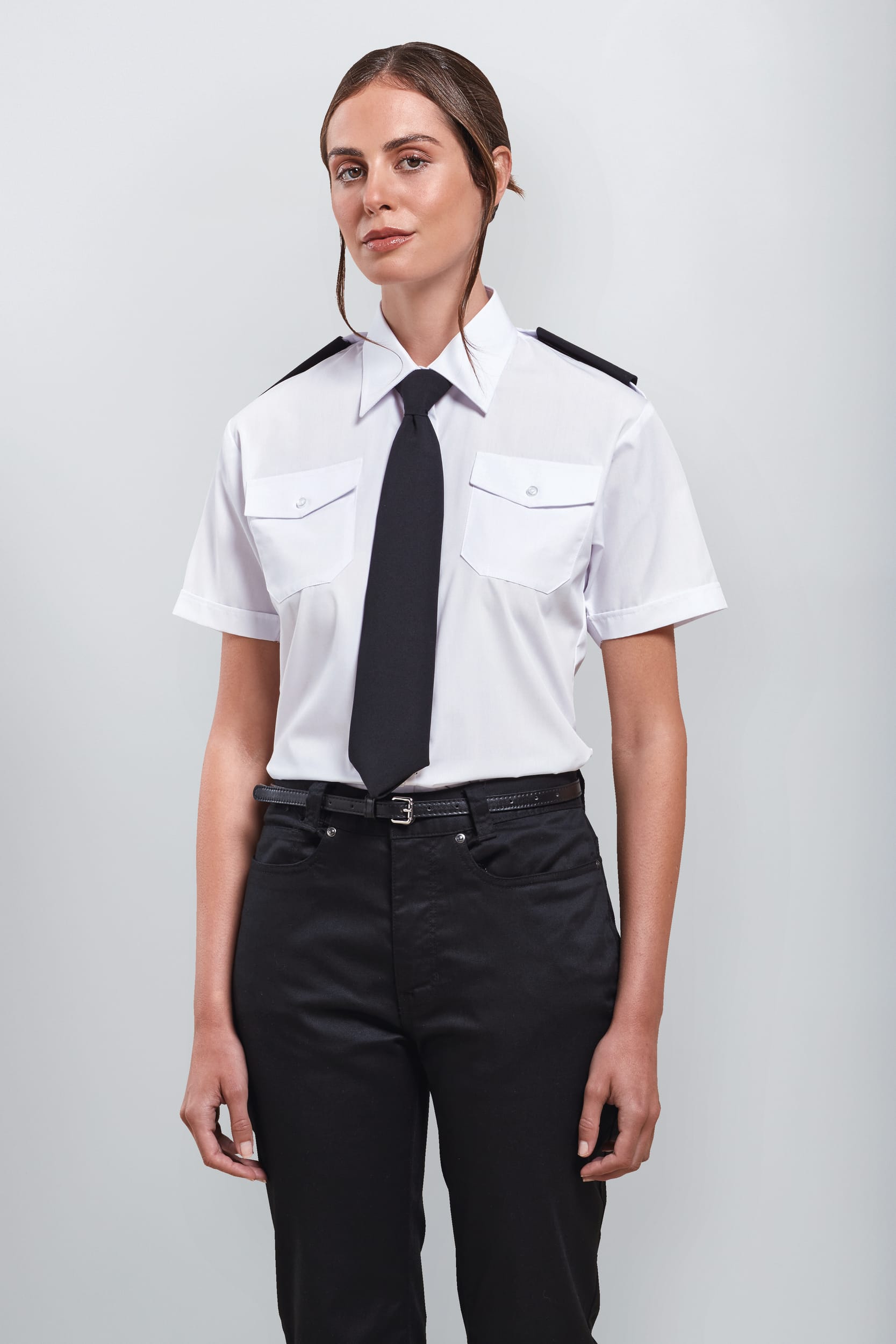 Ladies' Short-Sleeved Pilot Shirt
