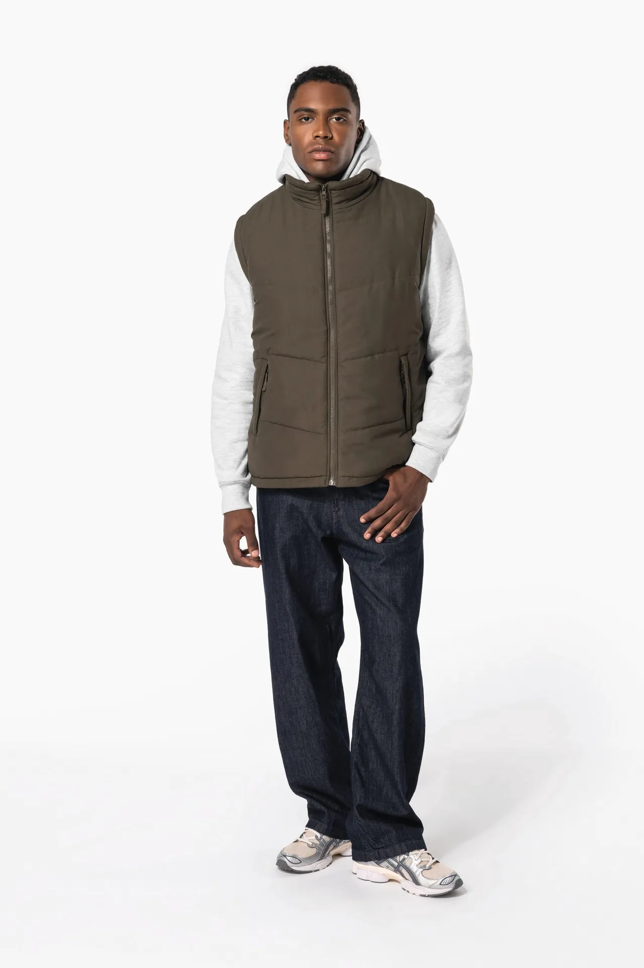 Bodywärmer mit Fleecefutter