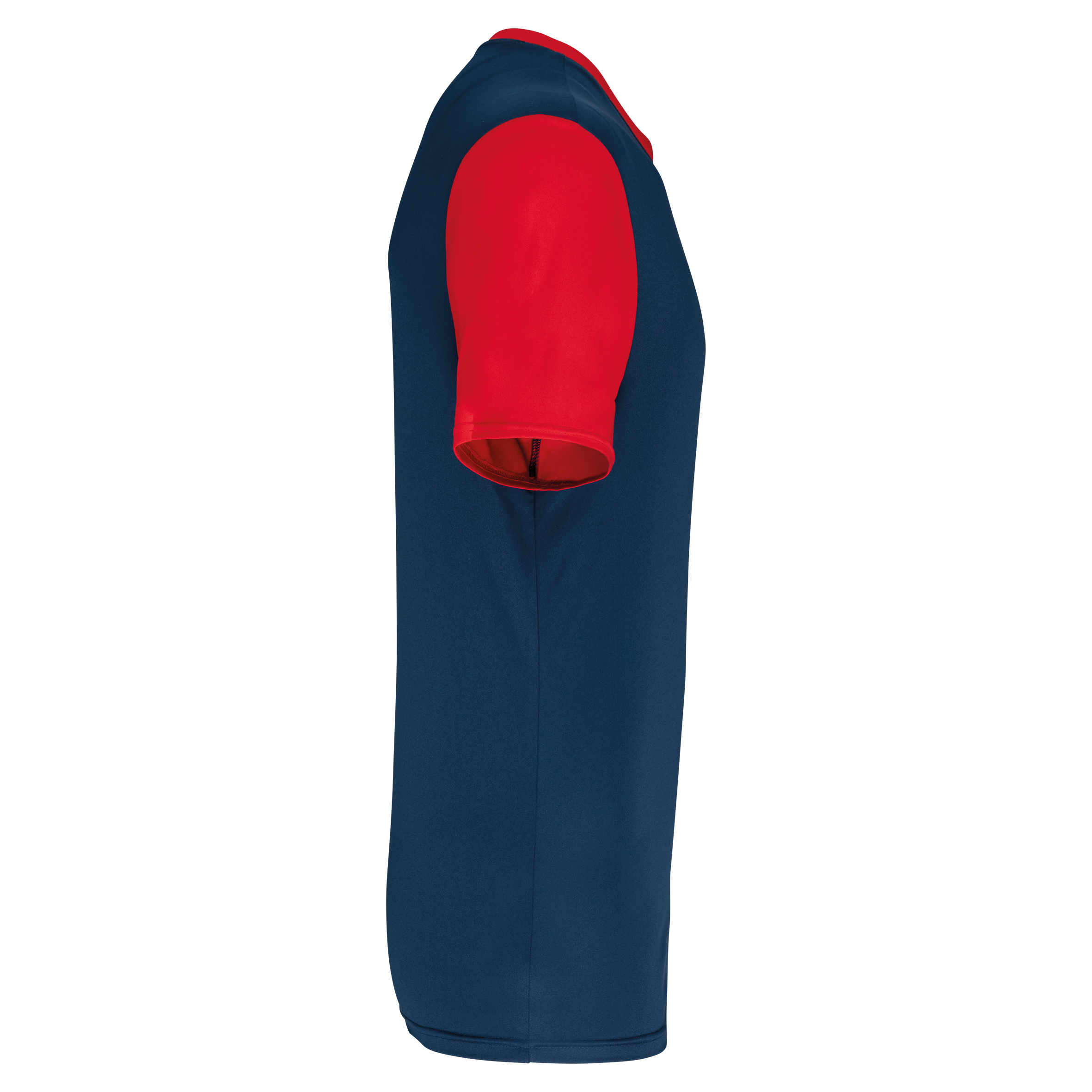 Zweifarbiges Kurzarmtrikot für Kinder