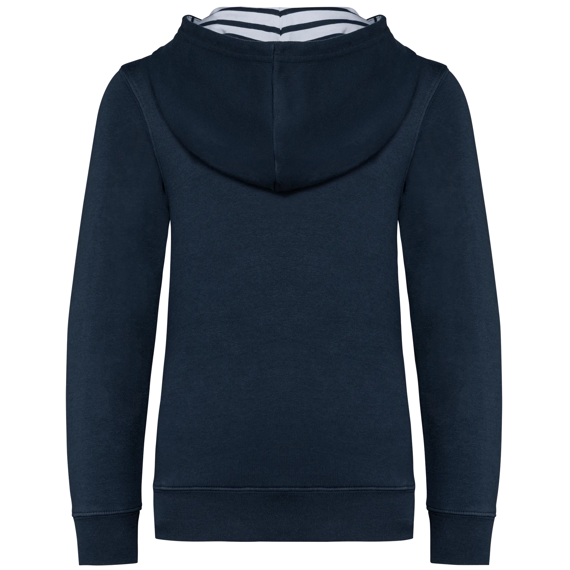 Kapuzensweatshirt mit kontrastfarbener Kapuze und Motiven für Kinder