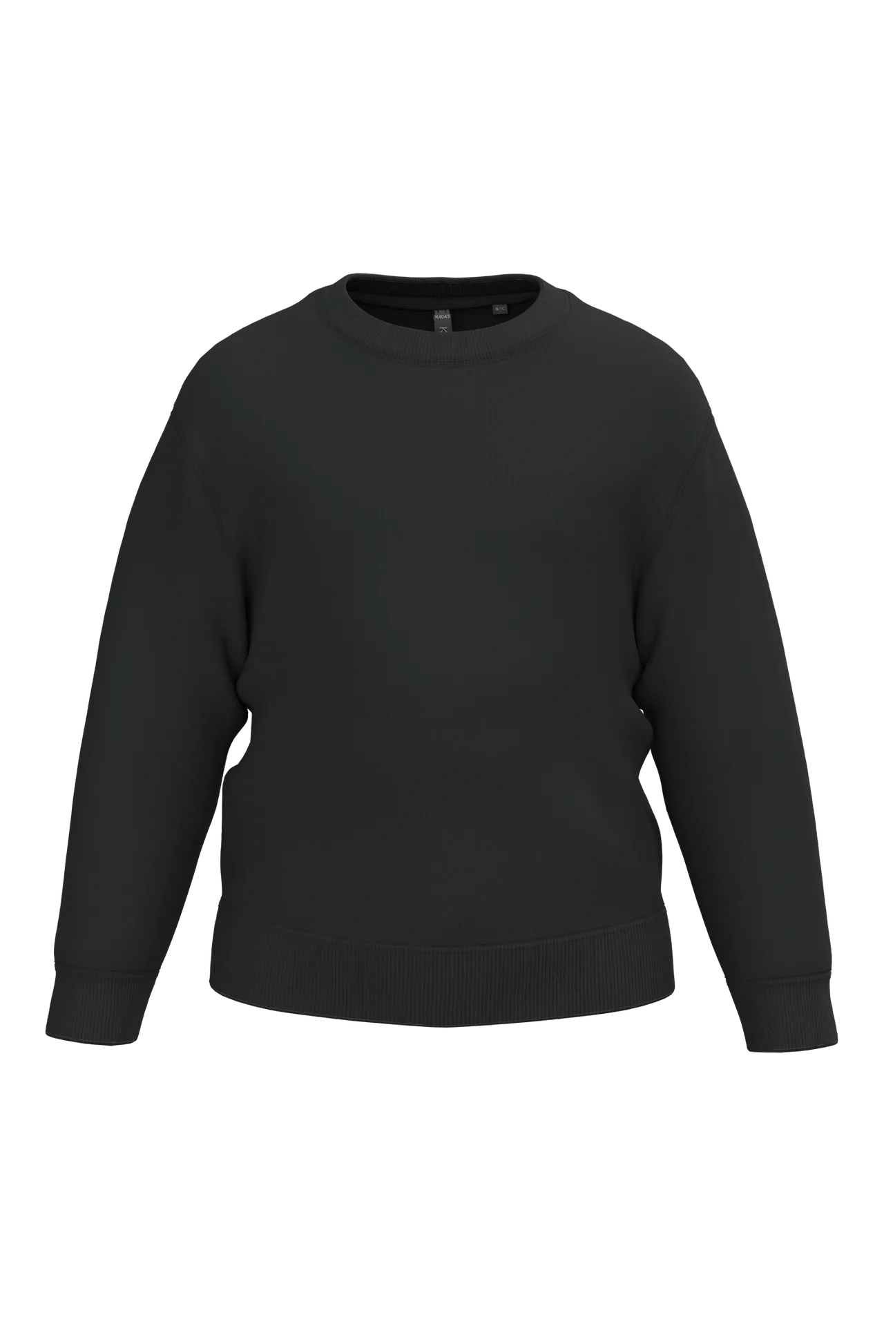 Recyceltes Kinder-Sweatshirt mit Rundhalsausschnitt