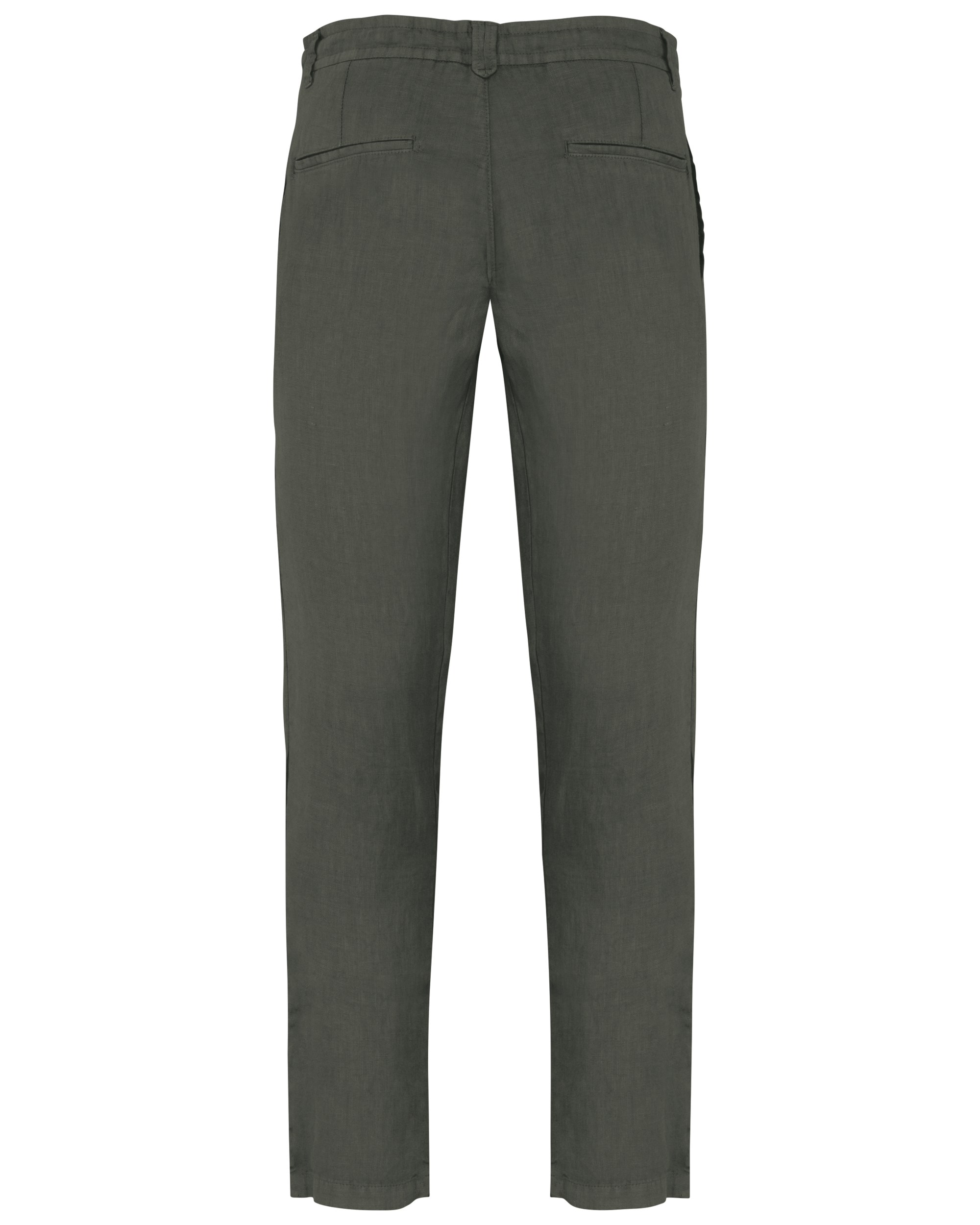 Ausgewaschene Herrenhose aus Leinen