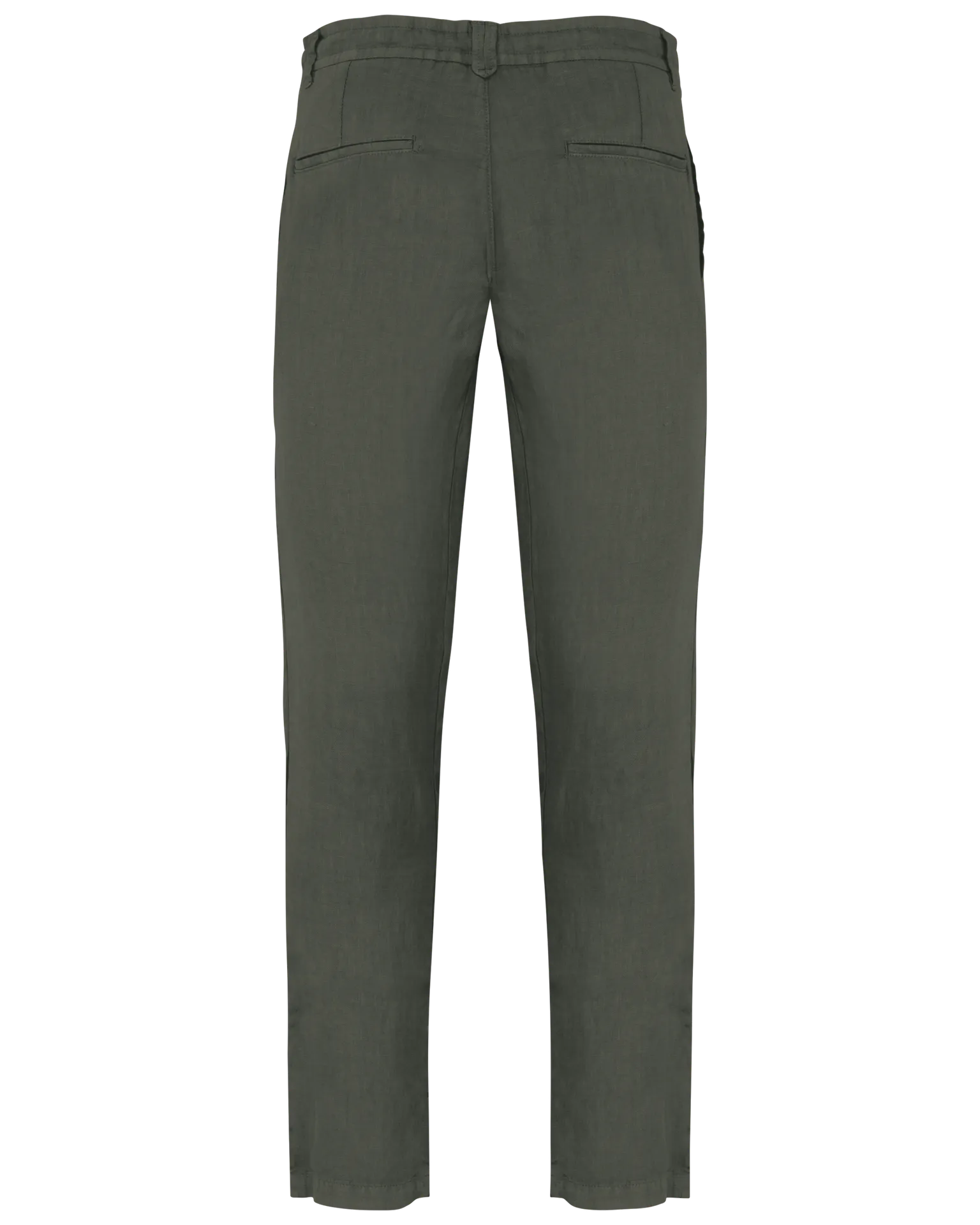 Ausgewaschene Herrenhose aus Leinen