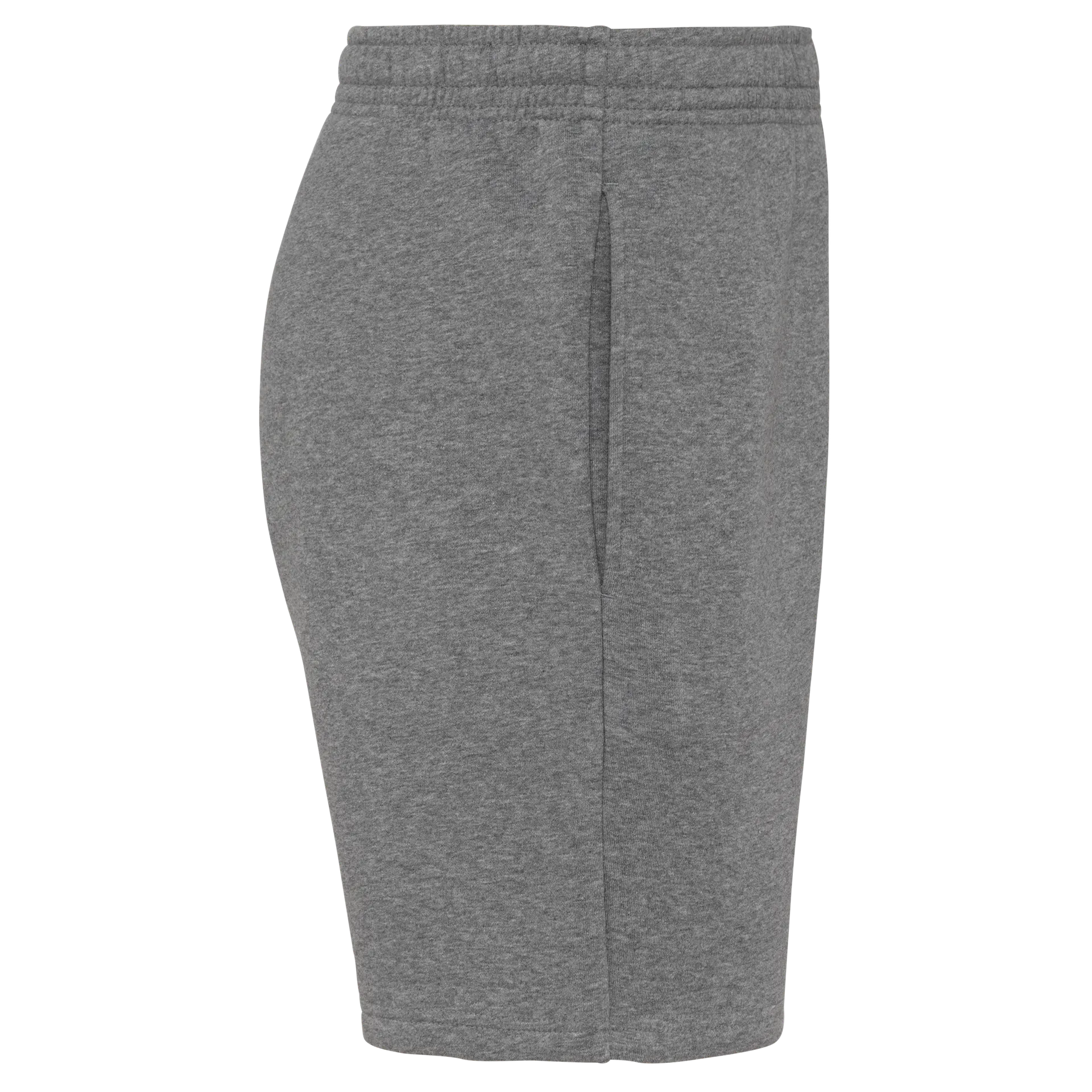Eco-friendly fleece bermuda shorts