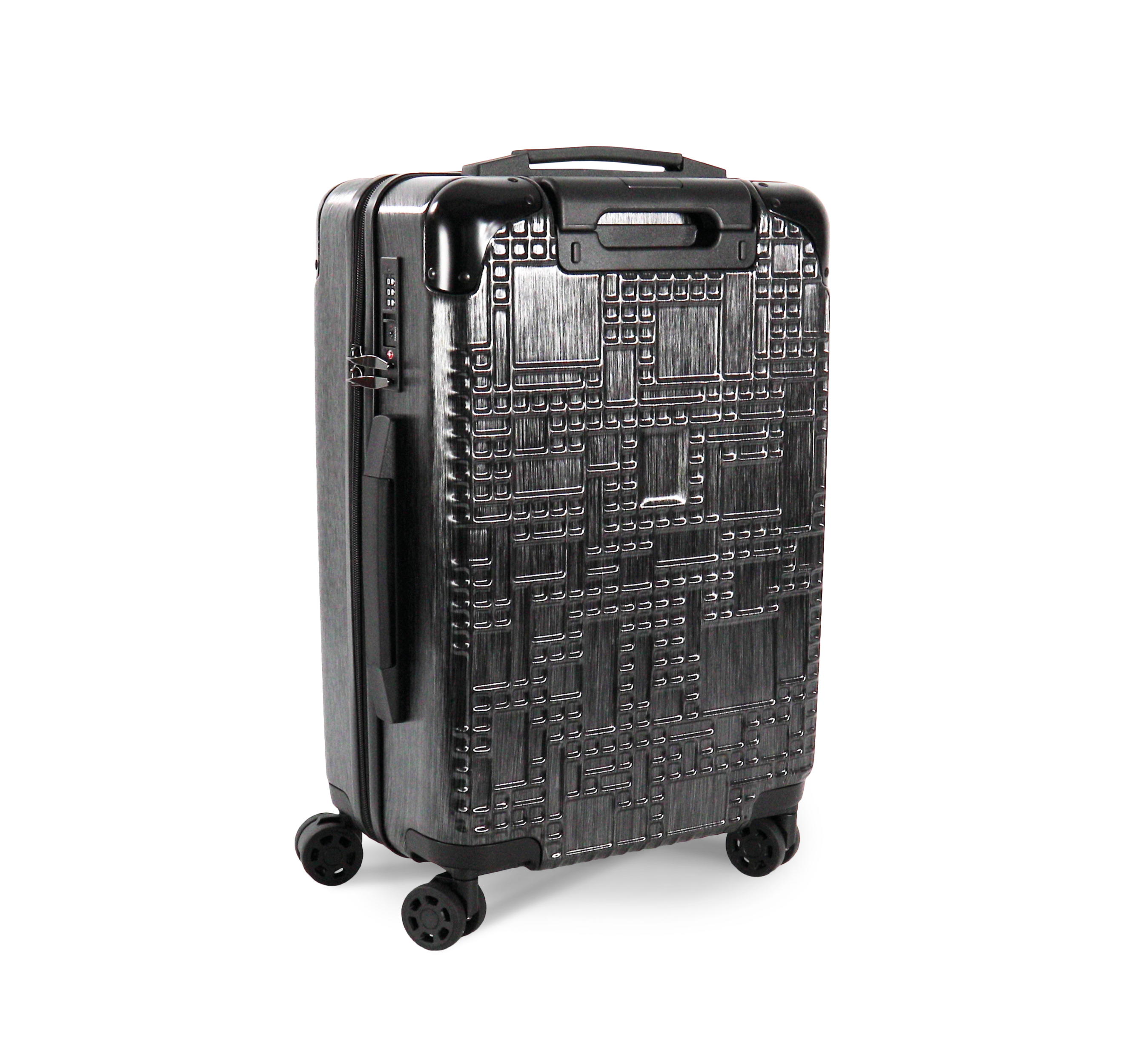 Trolley-Kabinentasche „Geoline“ mit vier multidirektionalen Rädern