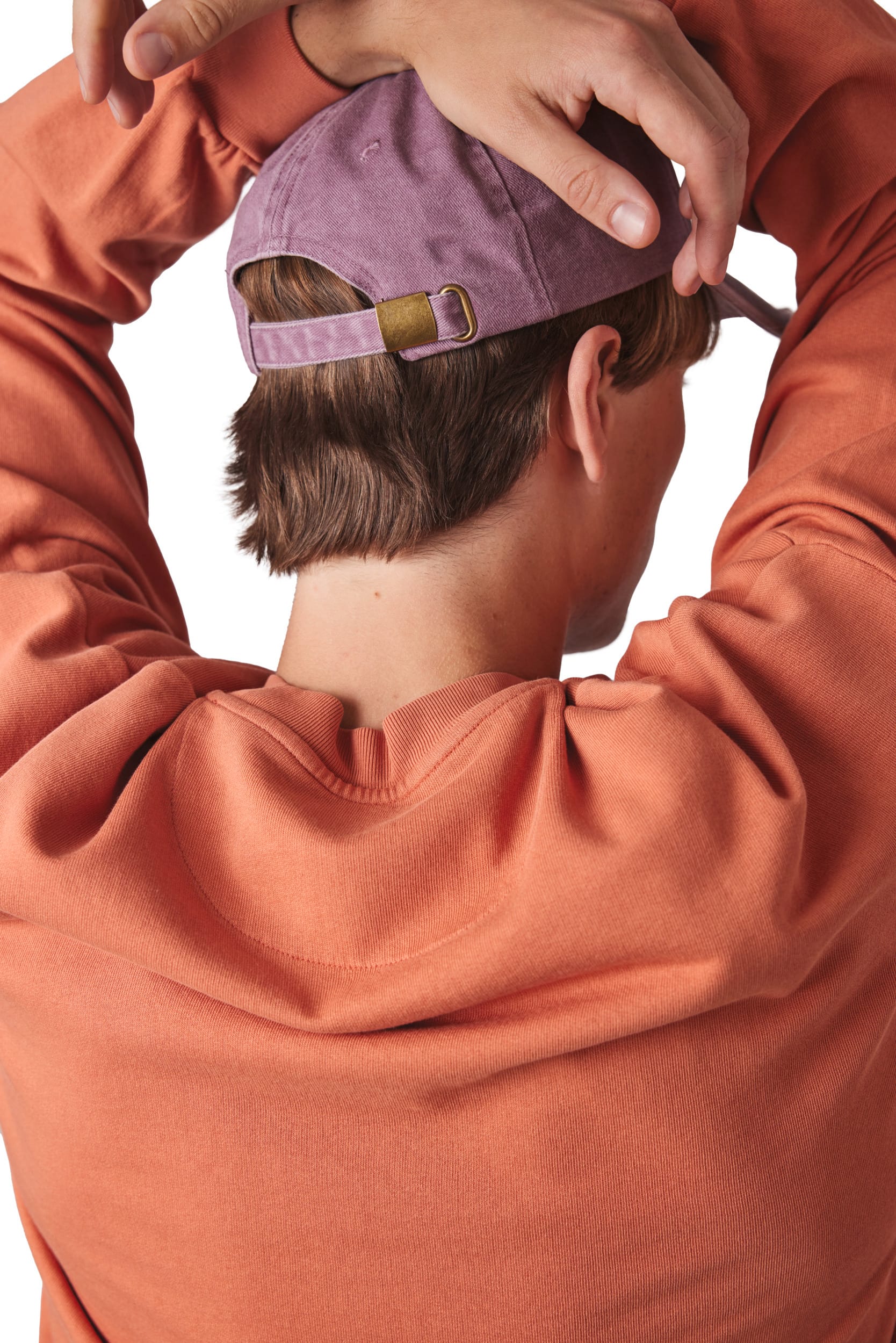 Zerrissene gewaschene Kappe