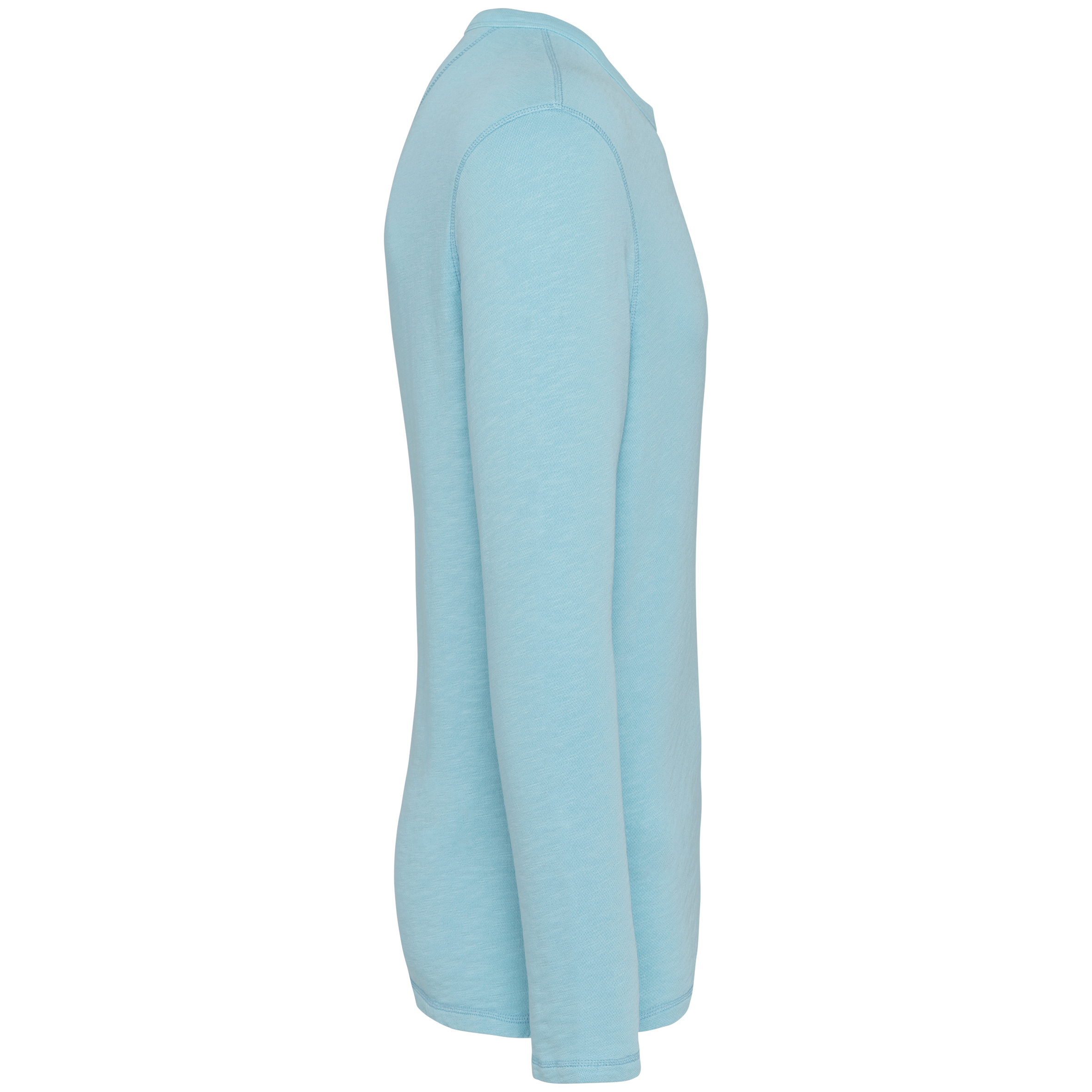 Ausgewaschenes umweltfreundliches Unisex Sweatshirt mit Rundhalsausschnitt aus French Terry