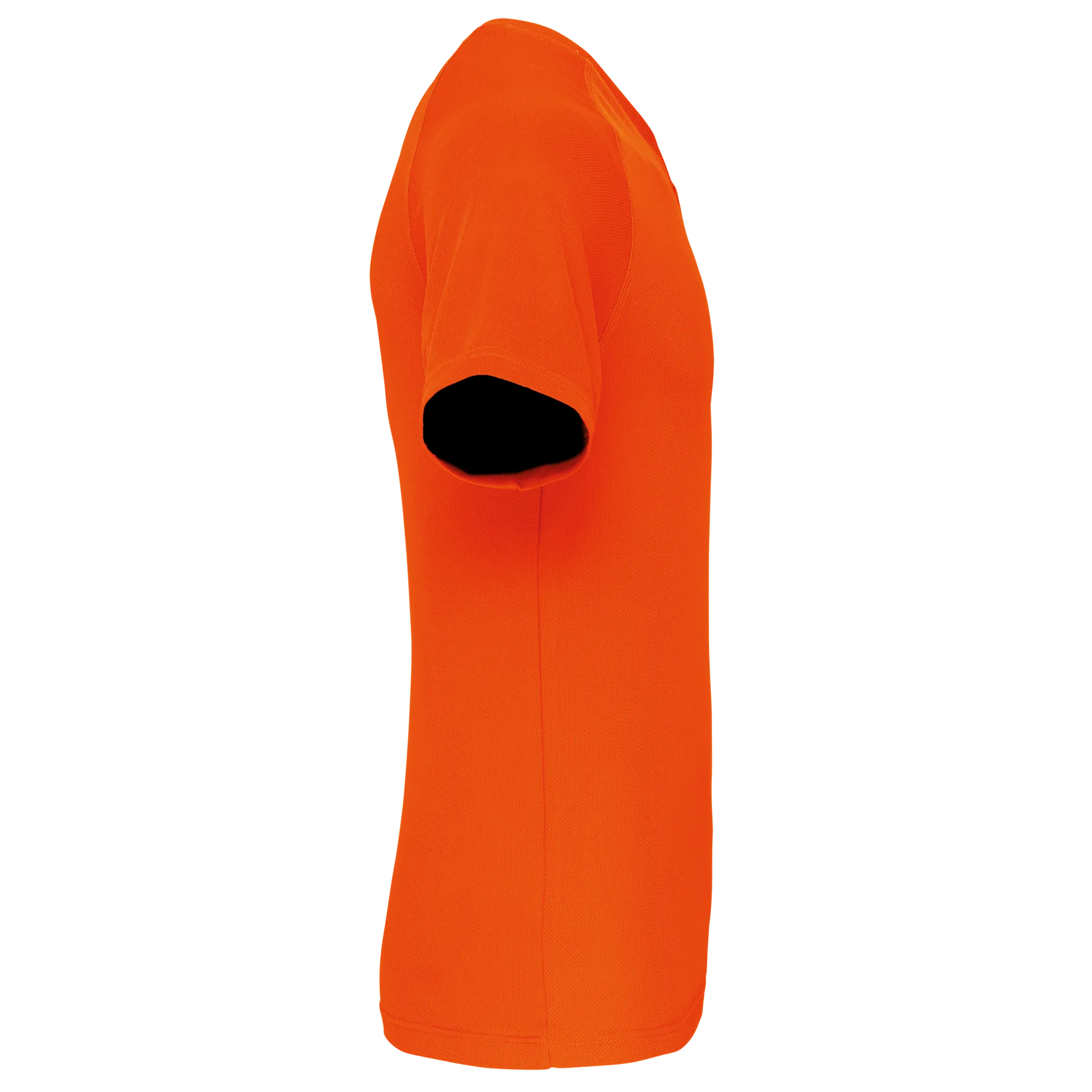 Herren Kurzarm-Sportshirt mit V-Ausschnitt