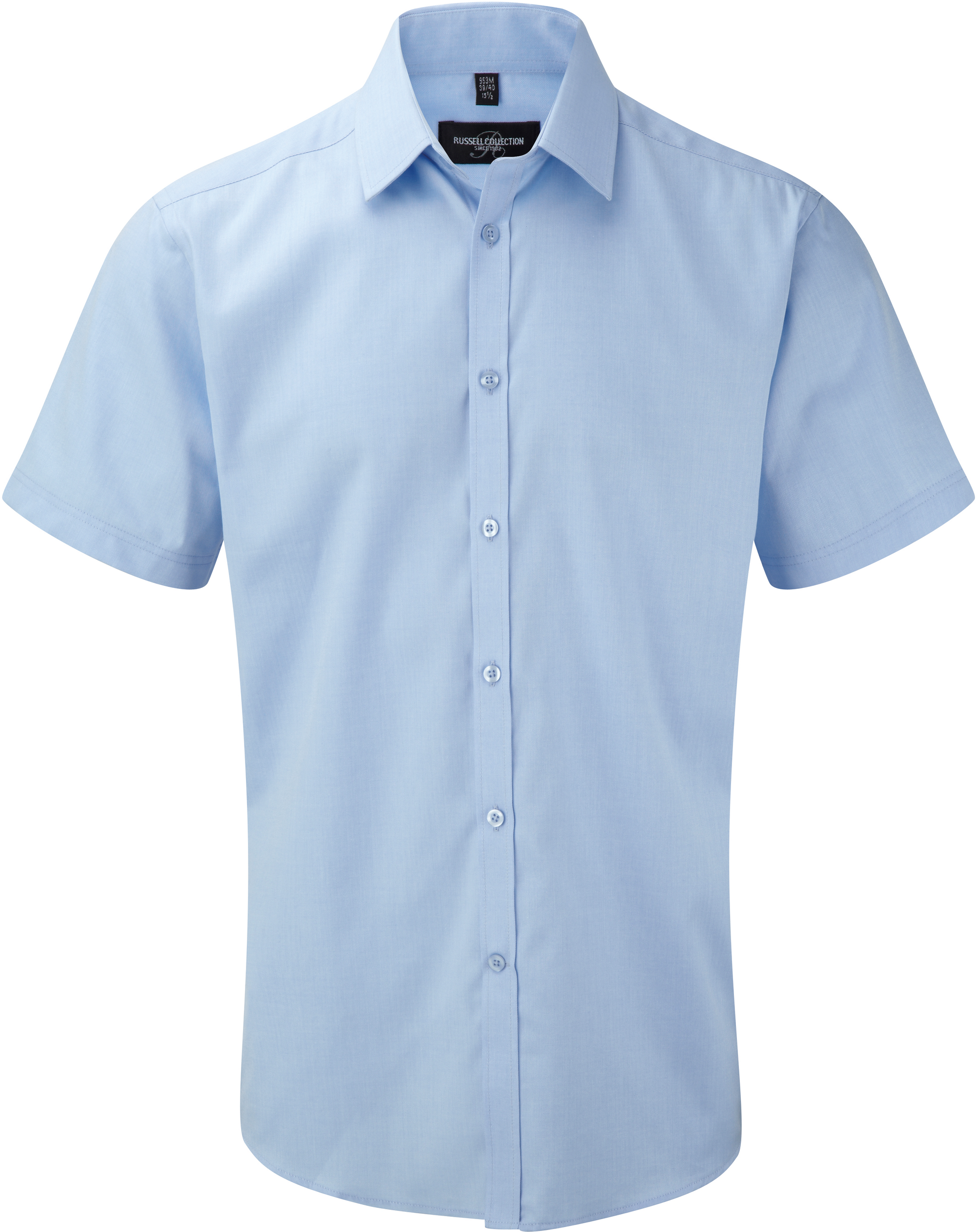 Men's Short Sleeve Herringbone Shirt