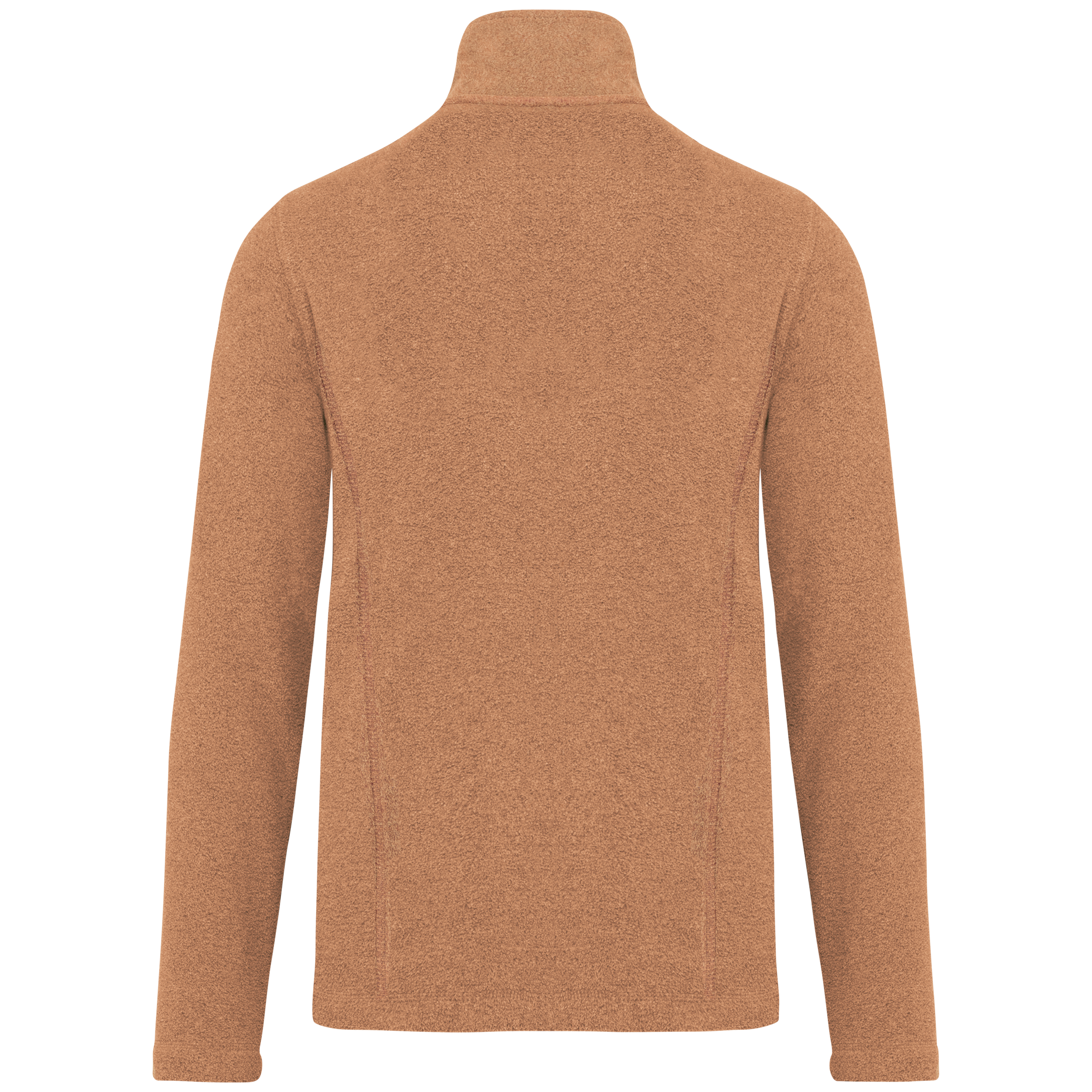 Mikrofleece-Jacke mit Reißverschluss für Damen