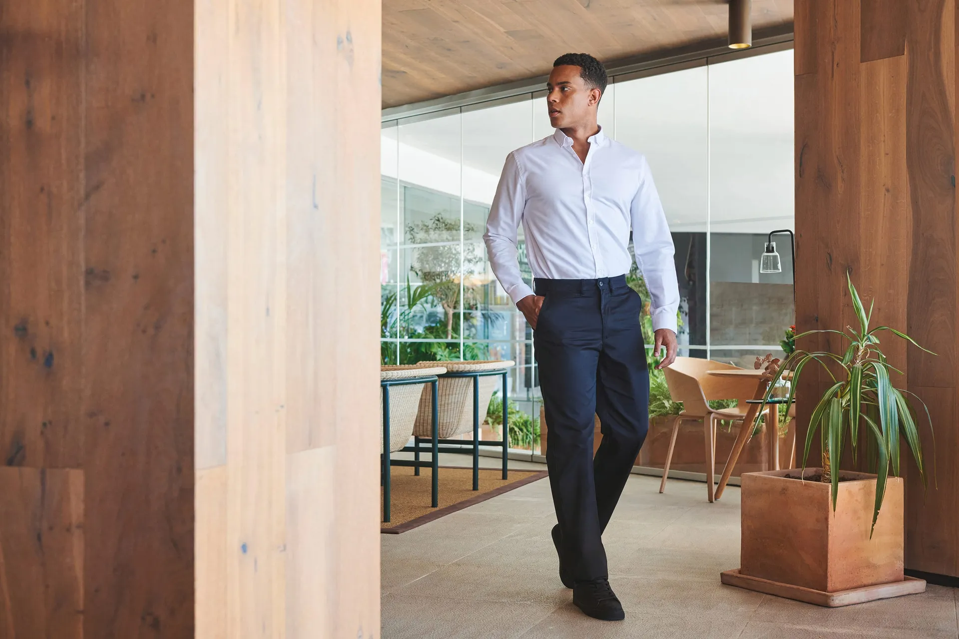 Herren chino-hose 65/35