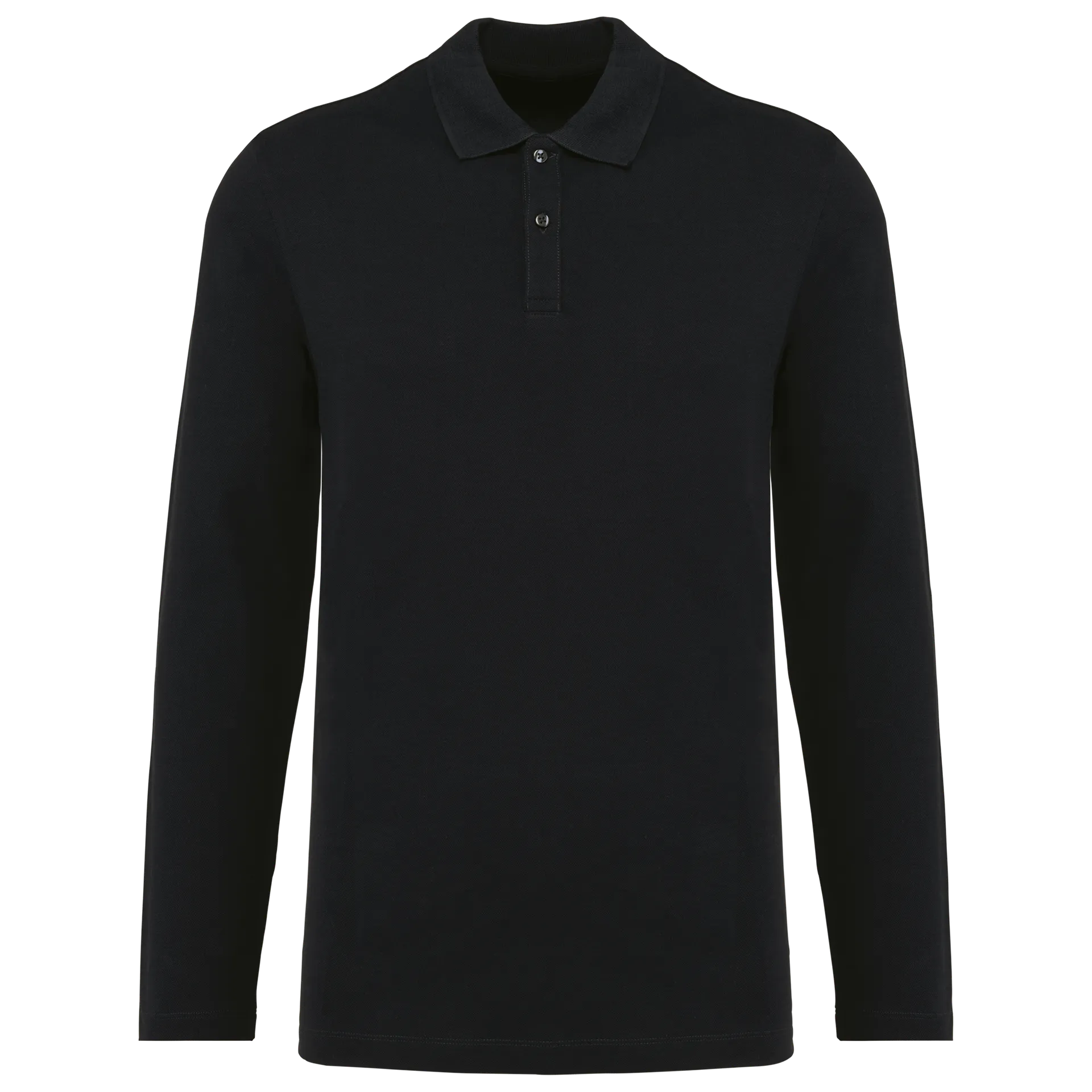 Supima® Herren-Polohemd mit langen Ärmeln