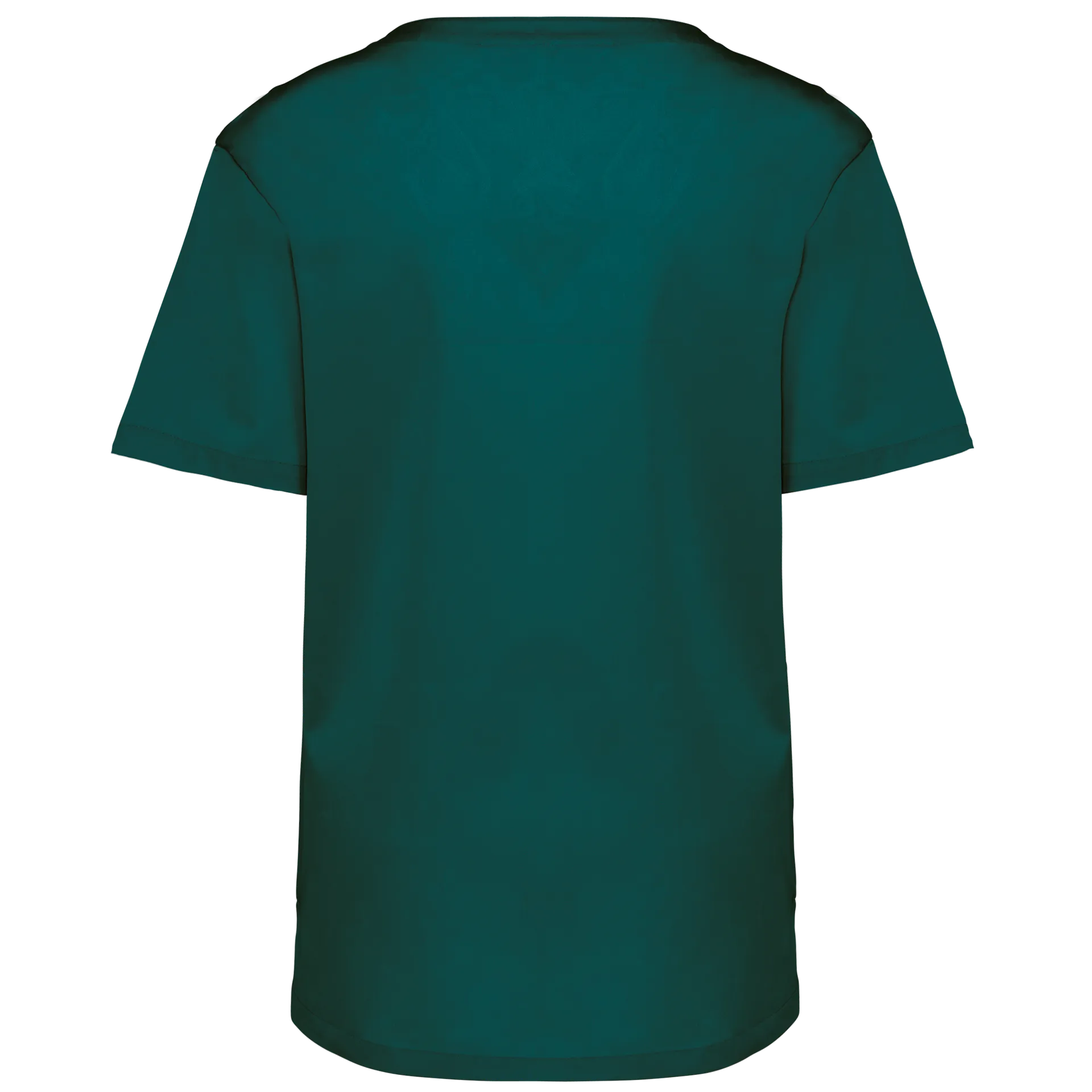 Kurzärmlige Unisex-Tunika aus Baumwollpolyester