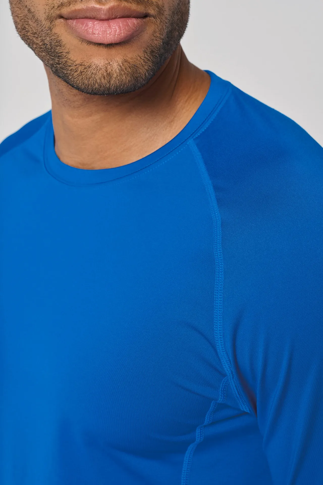 Langarm Doppelhaut T-Shirt. Schnelltrocknend