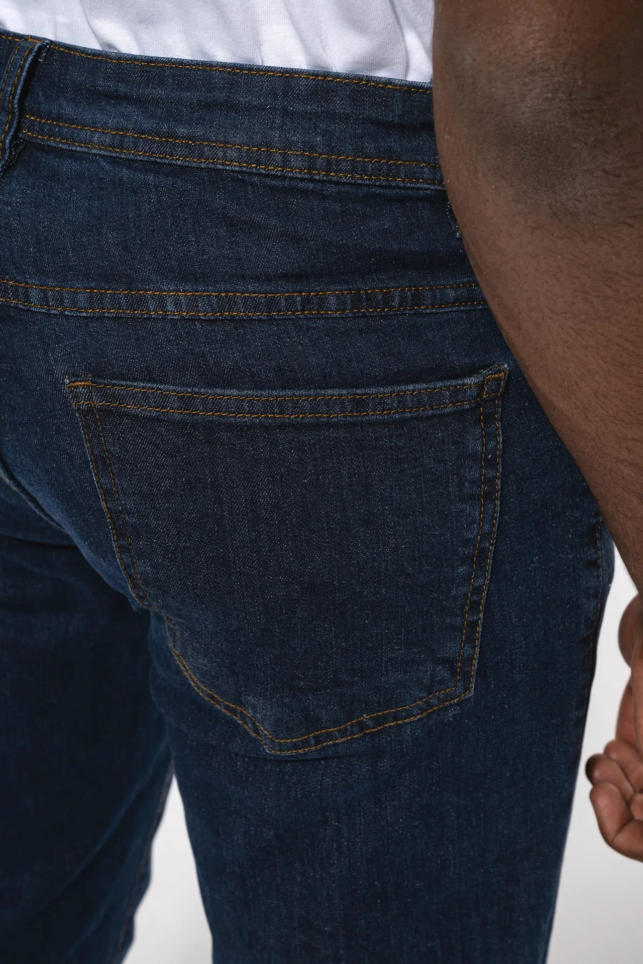 Herren Basic Denim Jeanshose