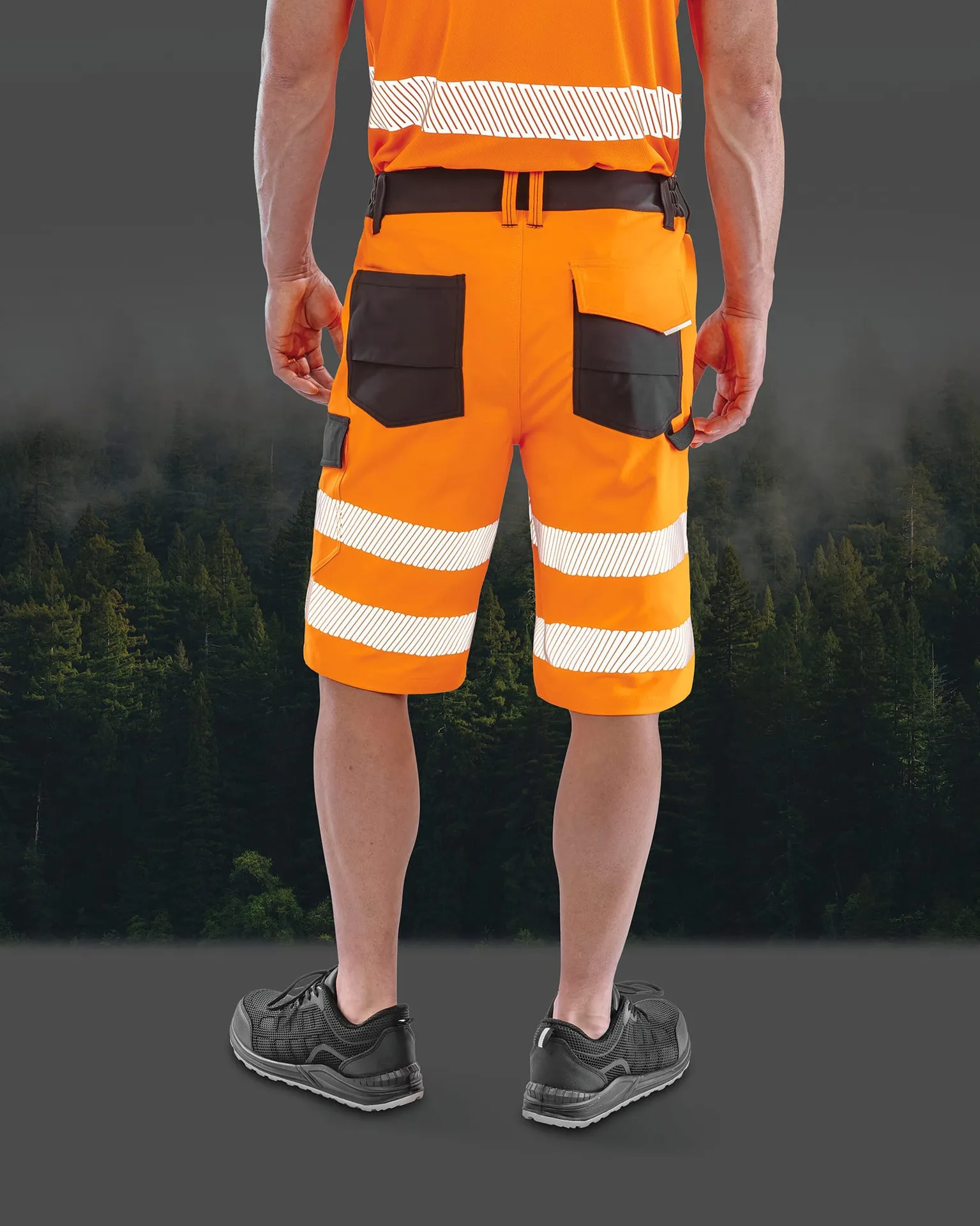 Stretch-Sicherheitsshorts Safe-Guard mit Recyclingmaterial