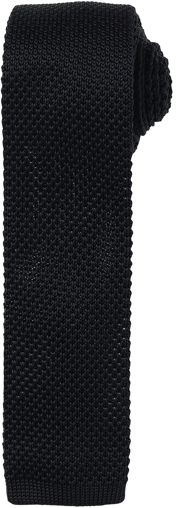 Slim knitted tie