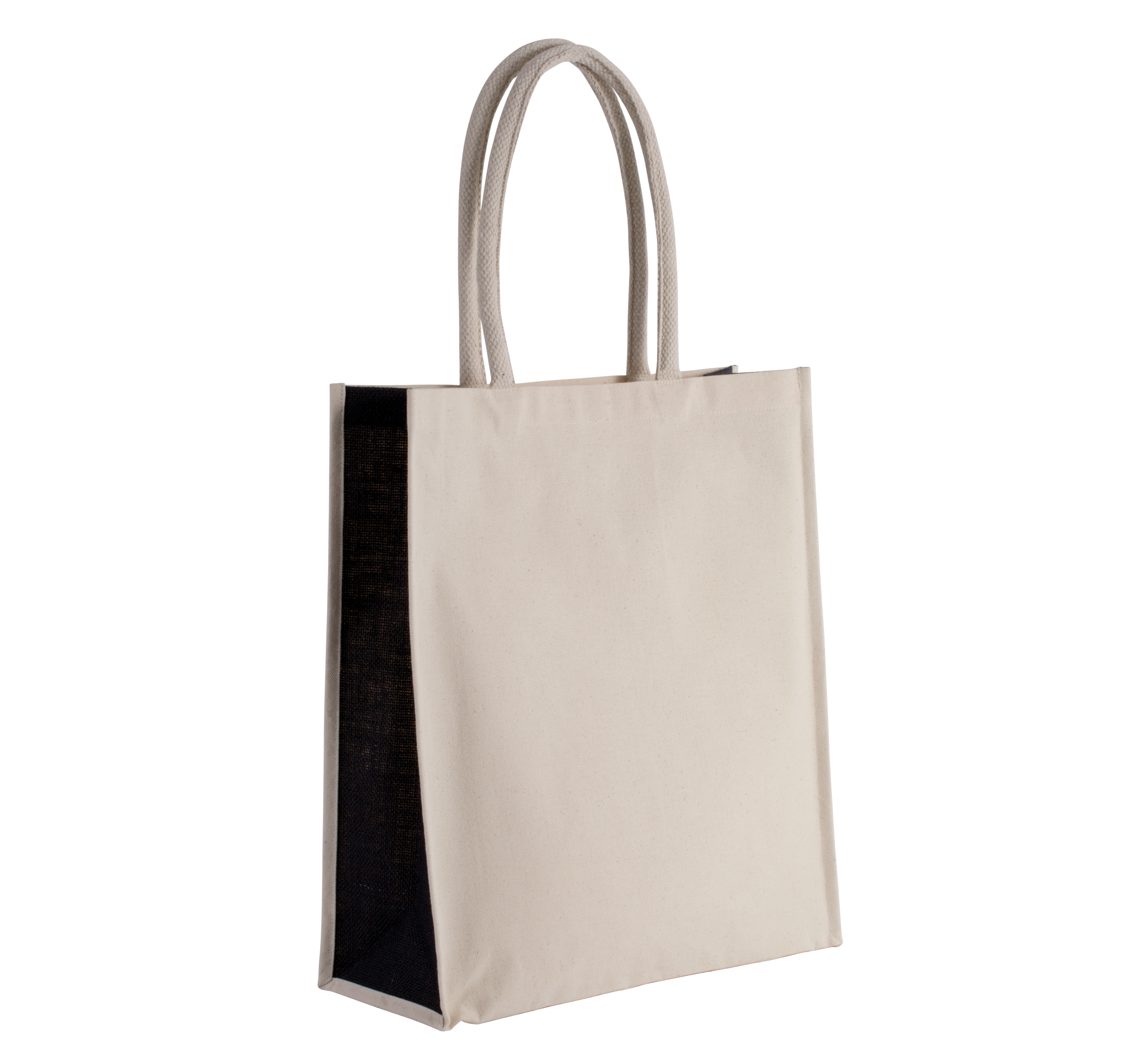 Baumwoll- / Jute-Shoppingtasche, 23 L