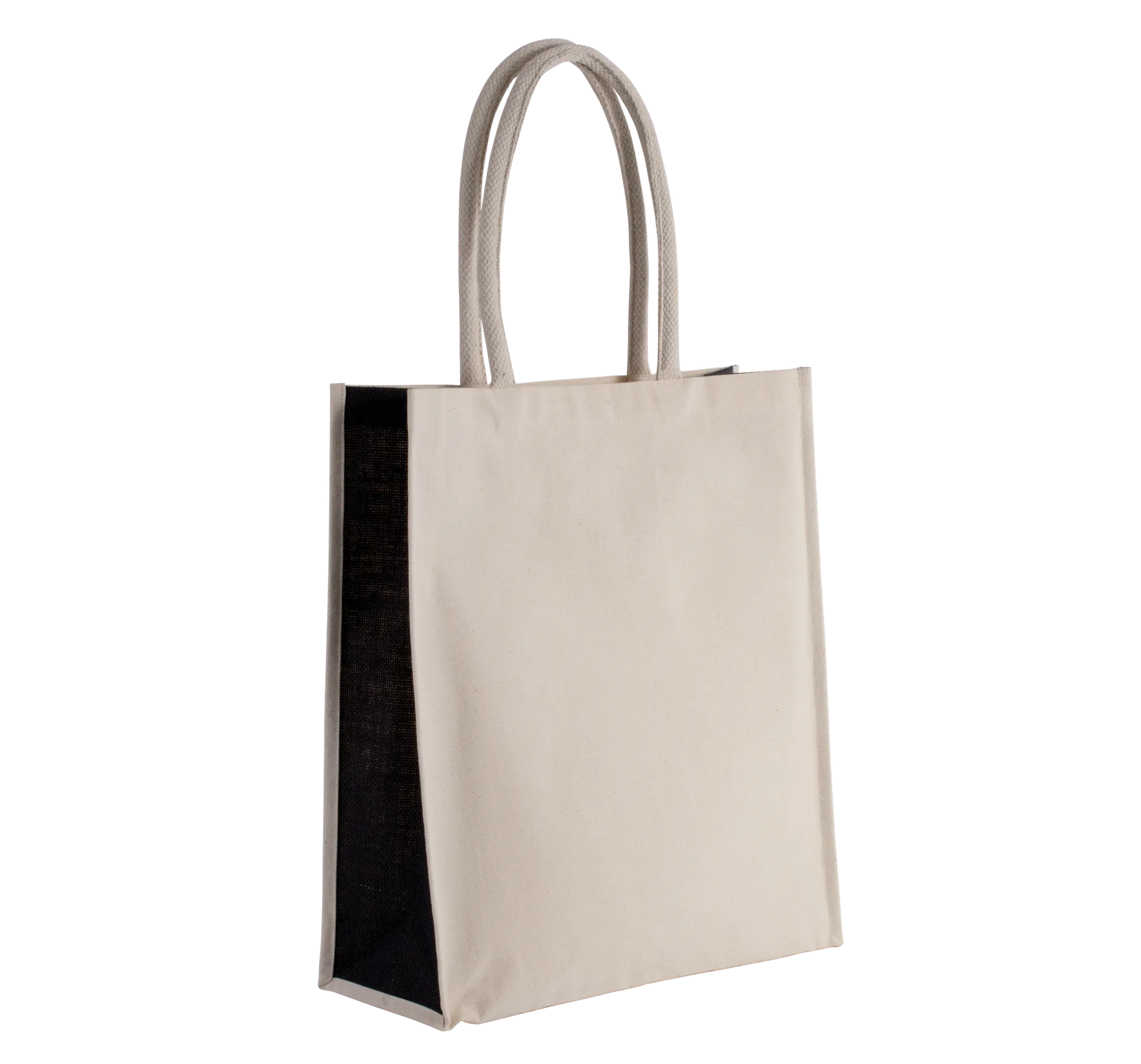 Baumwoll- / Jute-Shoppingtasche, 23 L